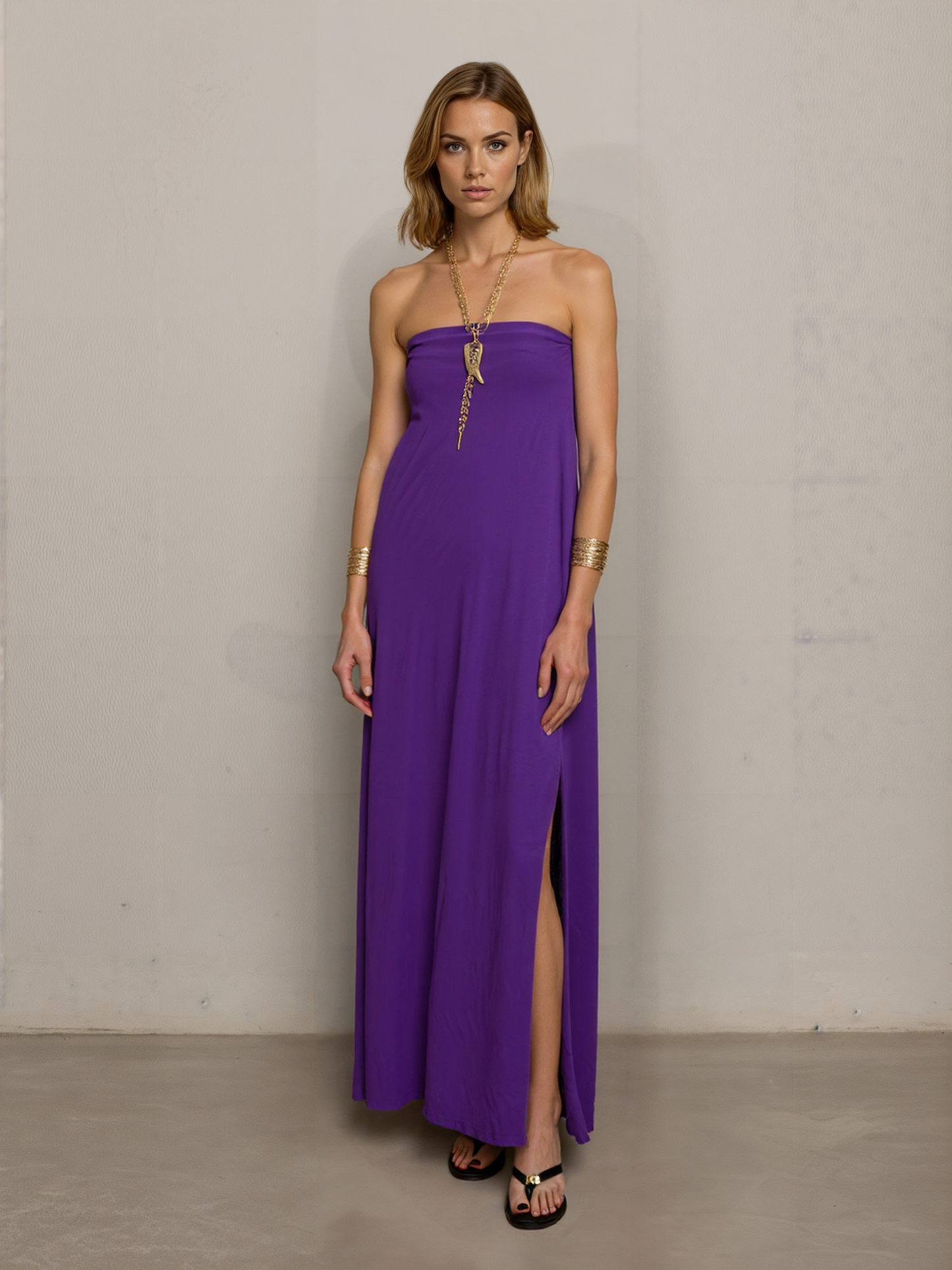 ABITO DC1556 VIOLA TENSIONE IN.
