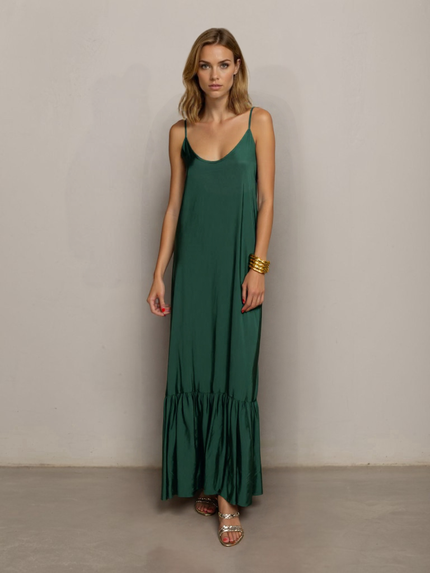 ABITO F7638A05Q VERDE TENSIONE IN.