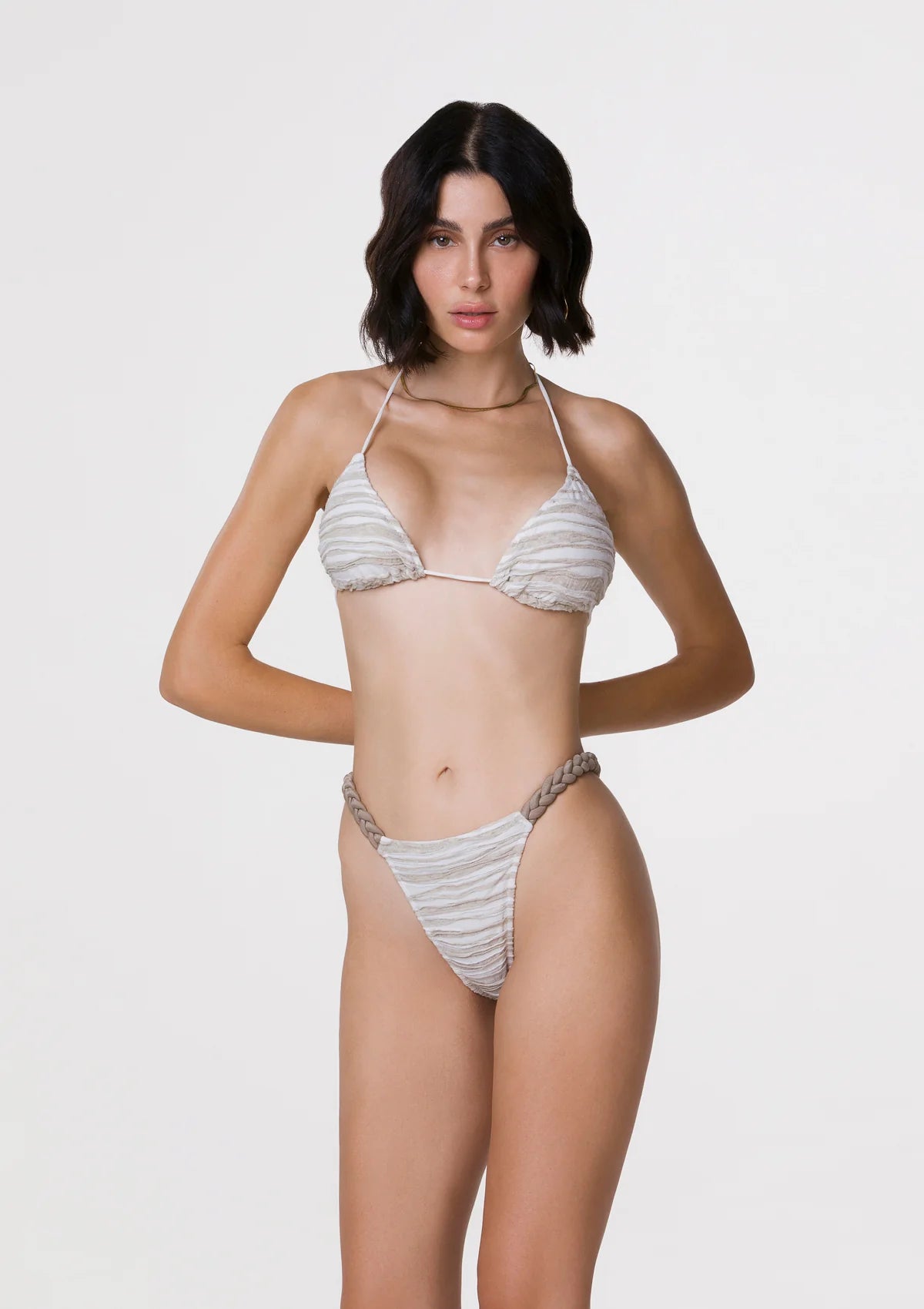 BIKINI BEIGE ME FUI MF24-0720BG TWIST