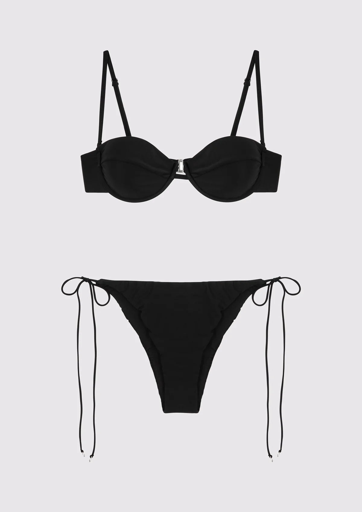 BIKINI NERO ME FUI MF24-0311BK SHIRTING