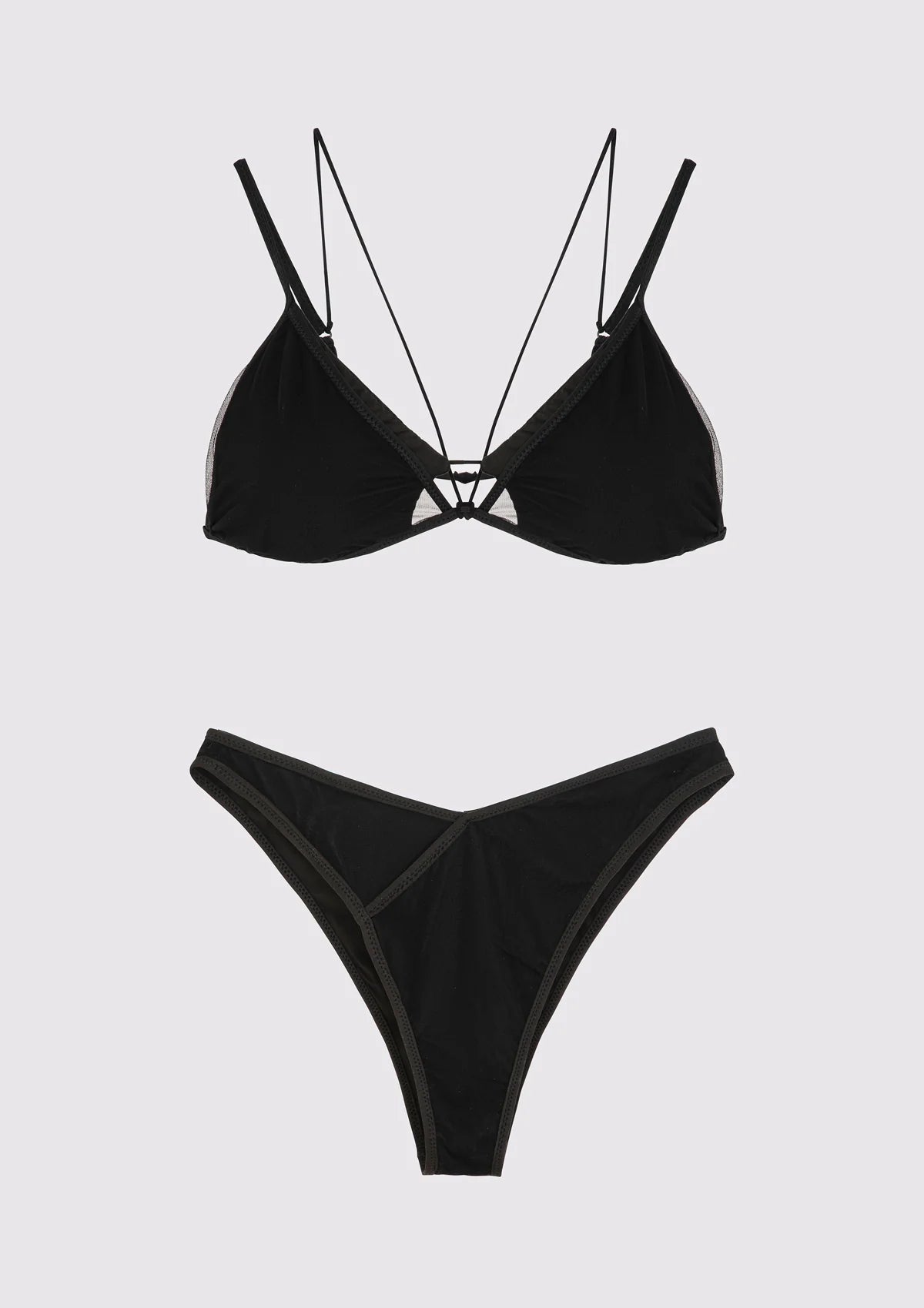 BIKINI NERO ME FUI MF24-0700BK TWIST