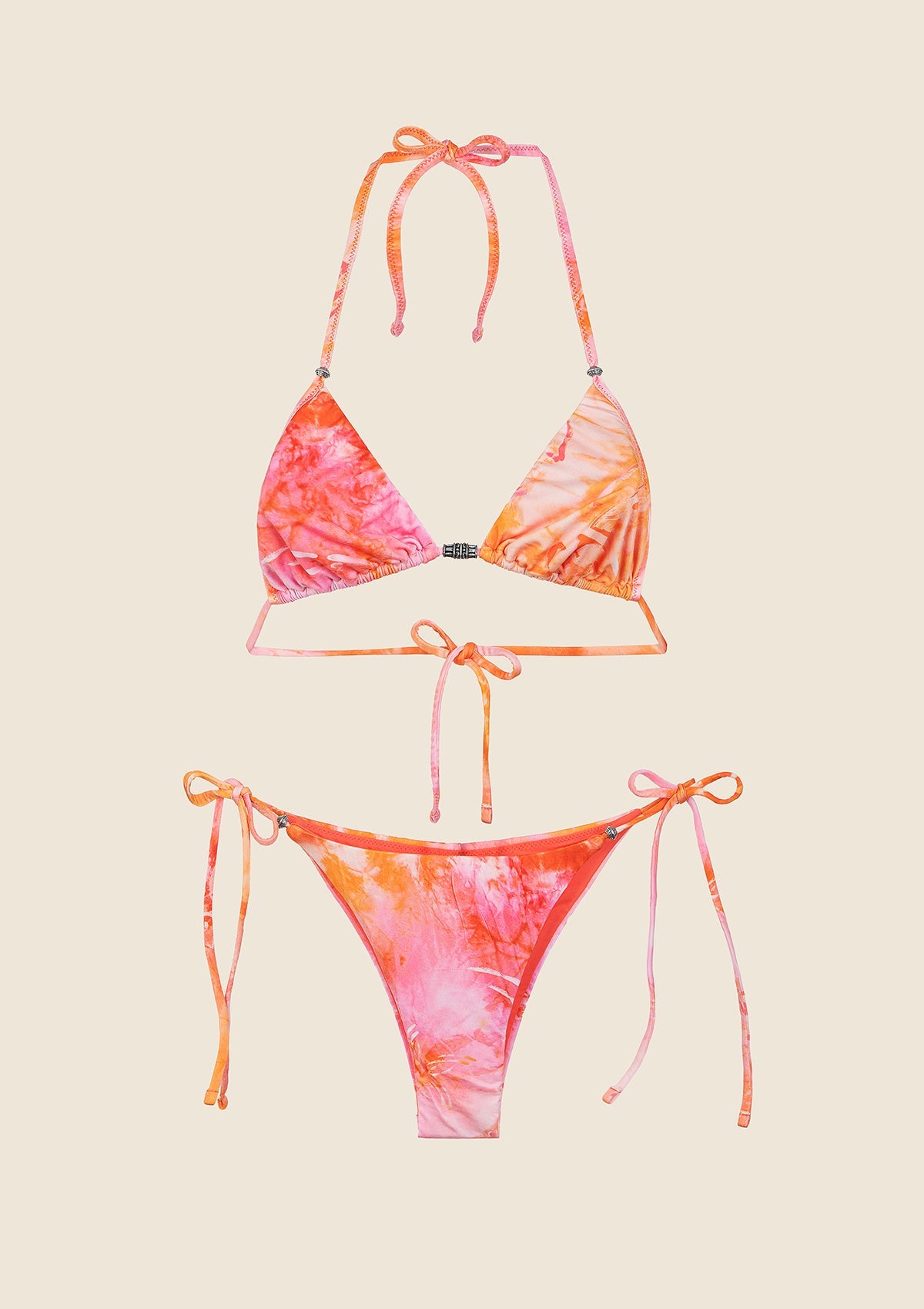 Bikini Donna Me fui Triangolo con Slip Regolabile Fantasia 0720-X32