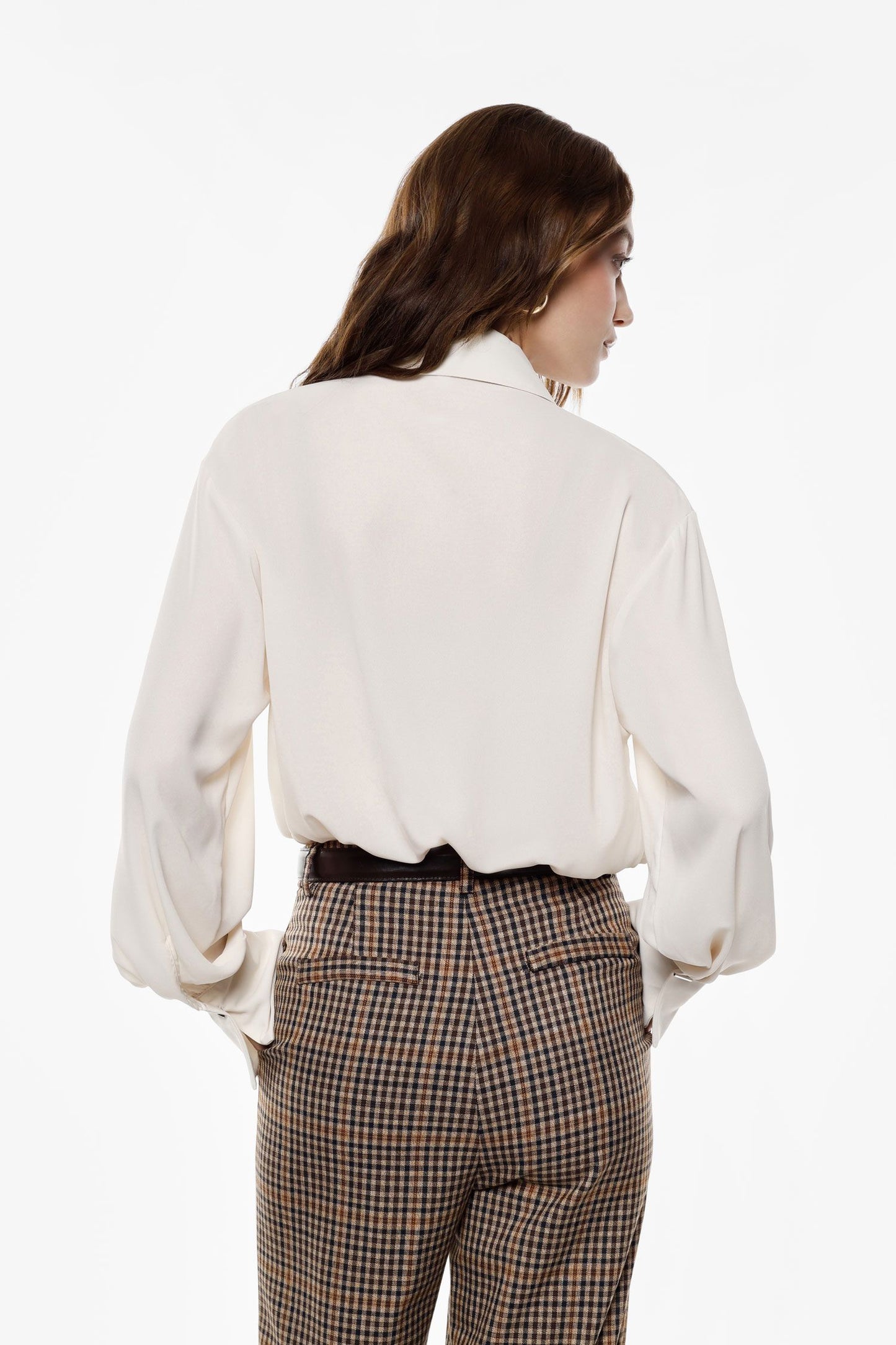 BODY CAMICIA REGULAR CON COLLETTO CLASSICO E POLSINI GESSO B267KJC IMPERIAL.