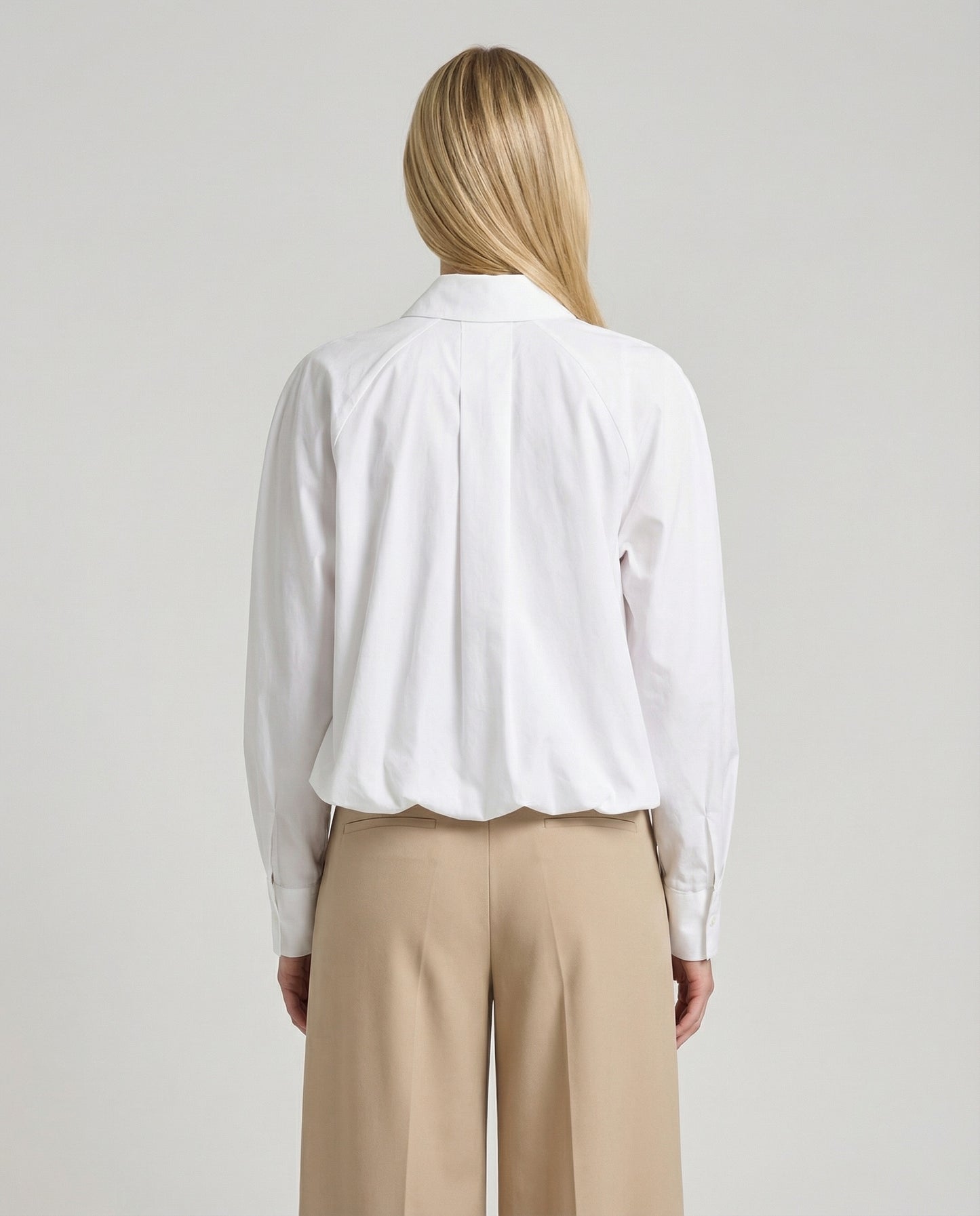 CAMICIA A PALLONCINO 26C4332 BIANCO TENSIONE IN.