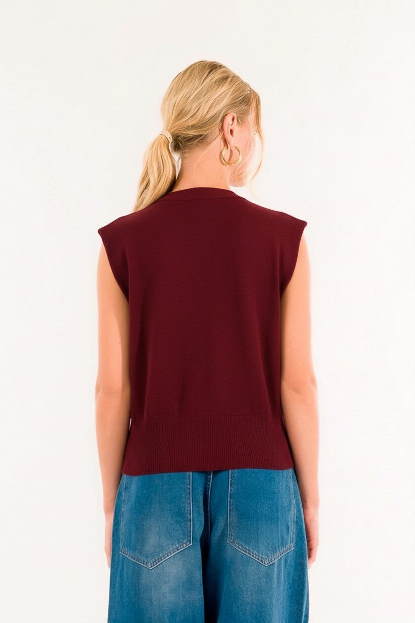 GILET 3M0945C BORDEAUX KONTATTO