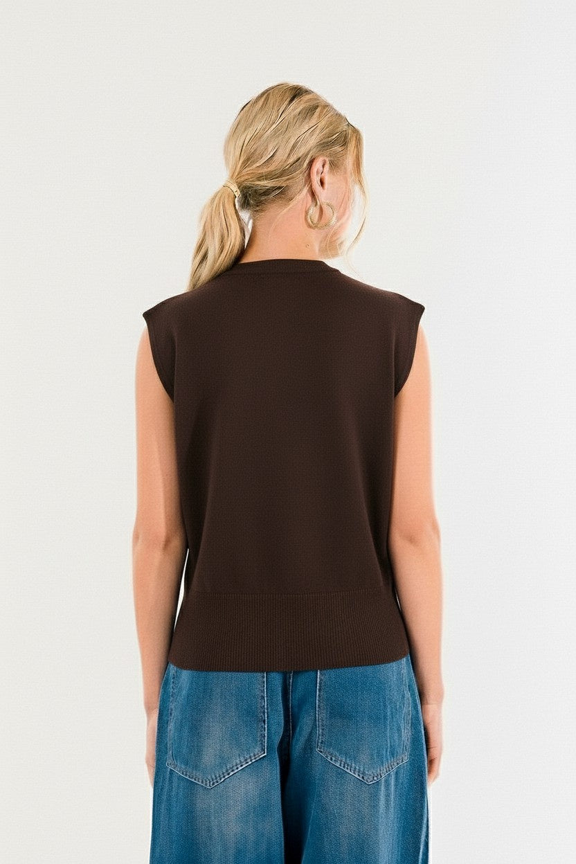 GILET 3M0945C MORO KONTATTO