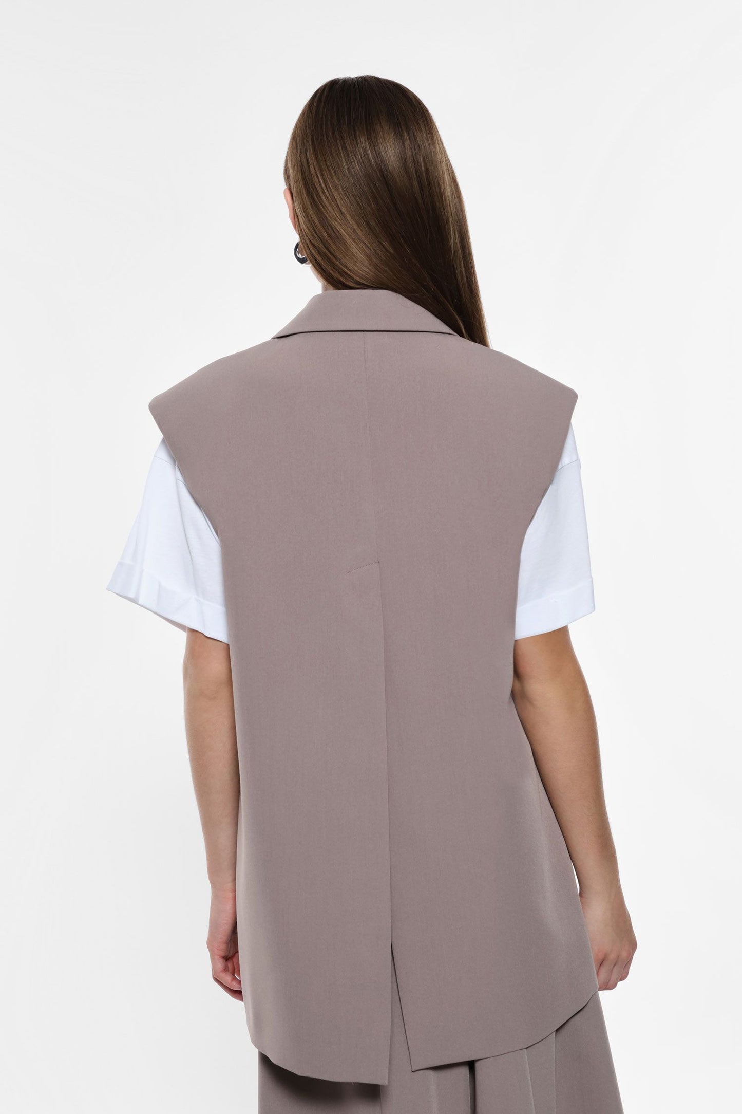 GILET LC23IIC ALMOND IMPERIAL.