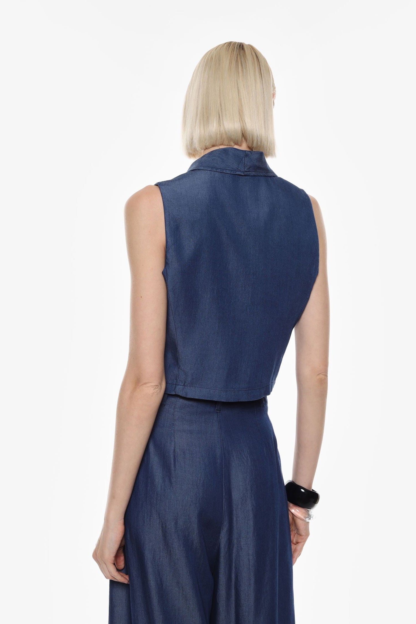 GILET LC94JYVL BLU DENIM IMPERIAL.