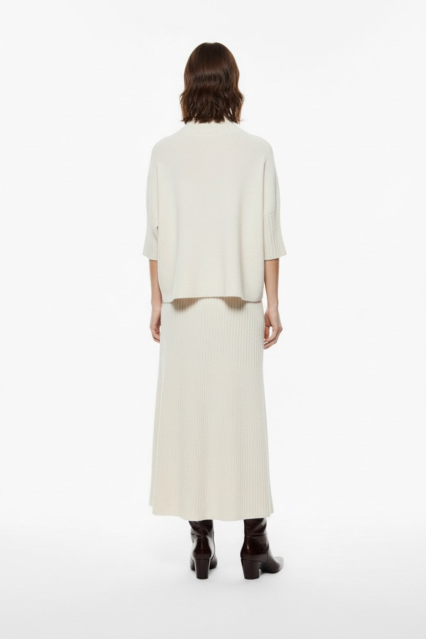 GONNA A COSTE IN MAGLIA G3025872 BUTTERFLY IMPERIAL.