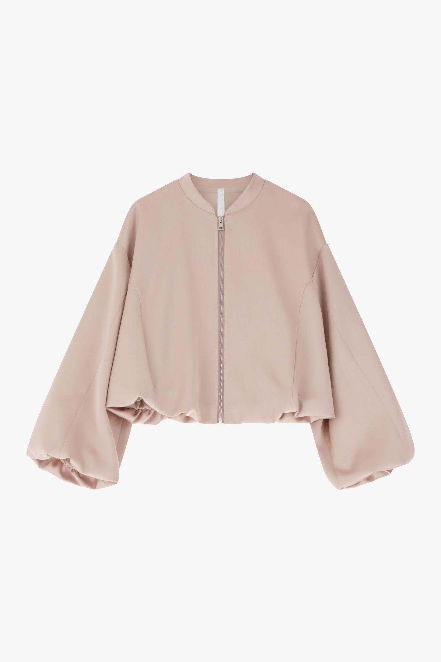 GIUBBOTTO SATIN PETALO ROSA IMPERIAL.
