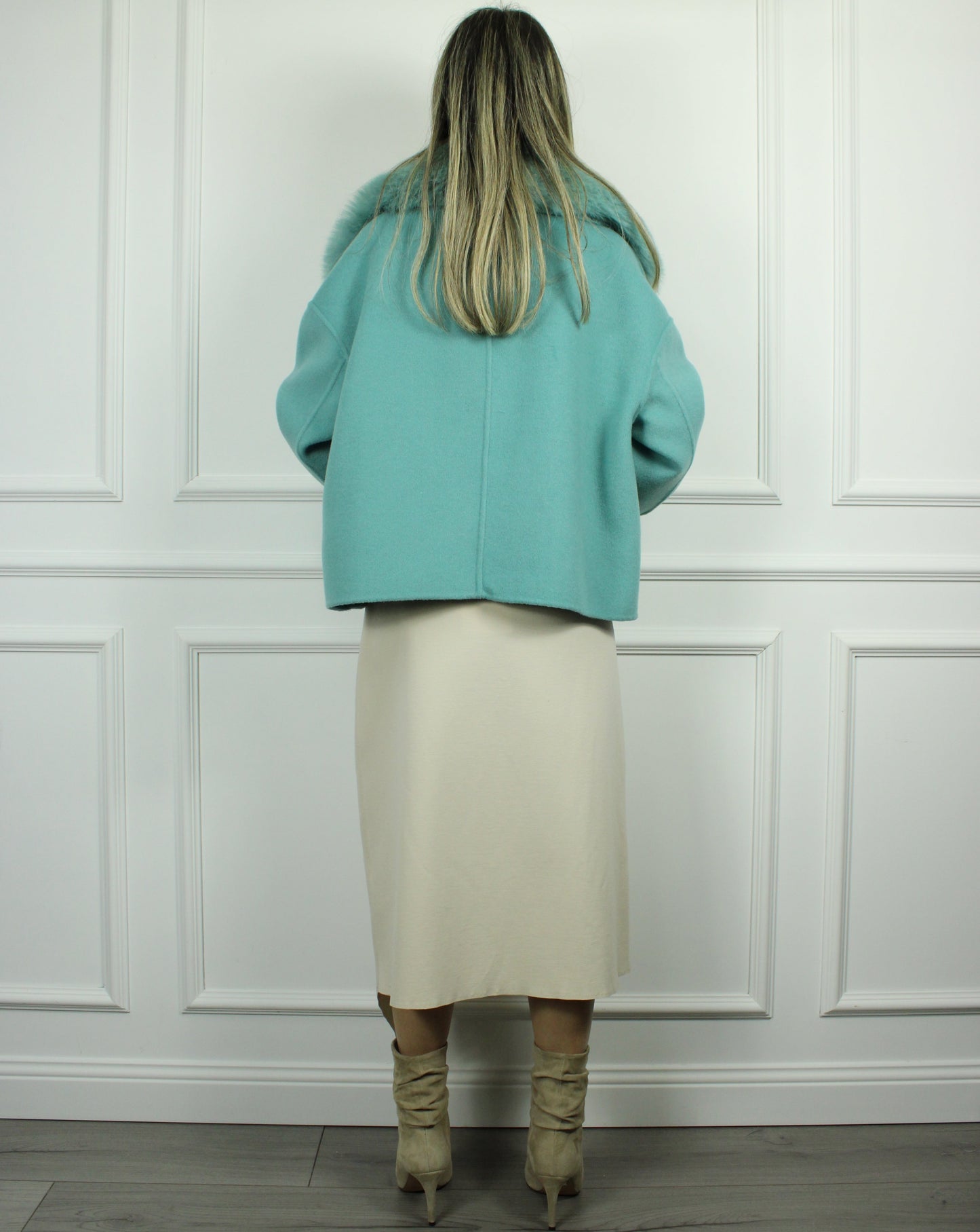 CAPPOTTO ECOPELLICCIA TENSIONE IN