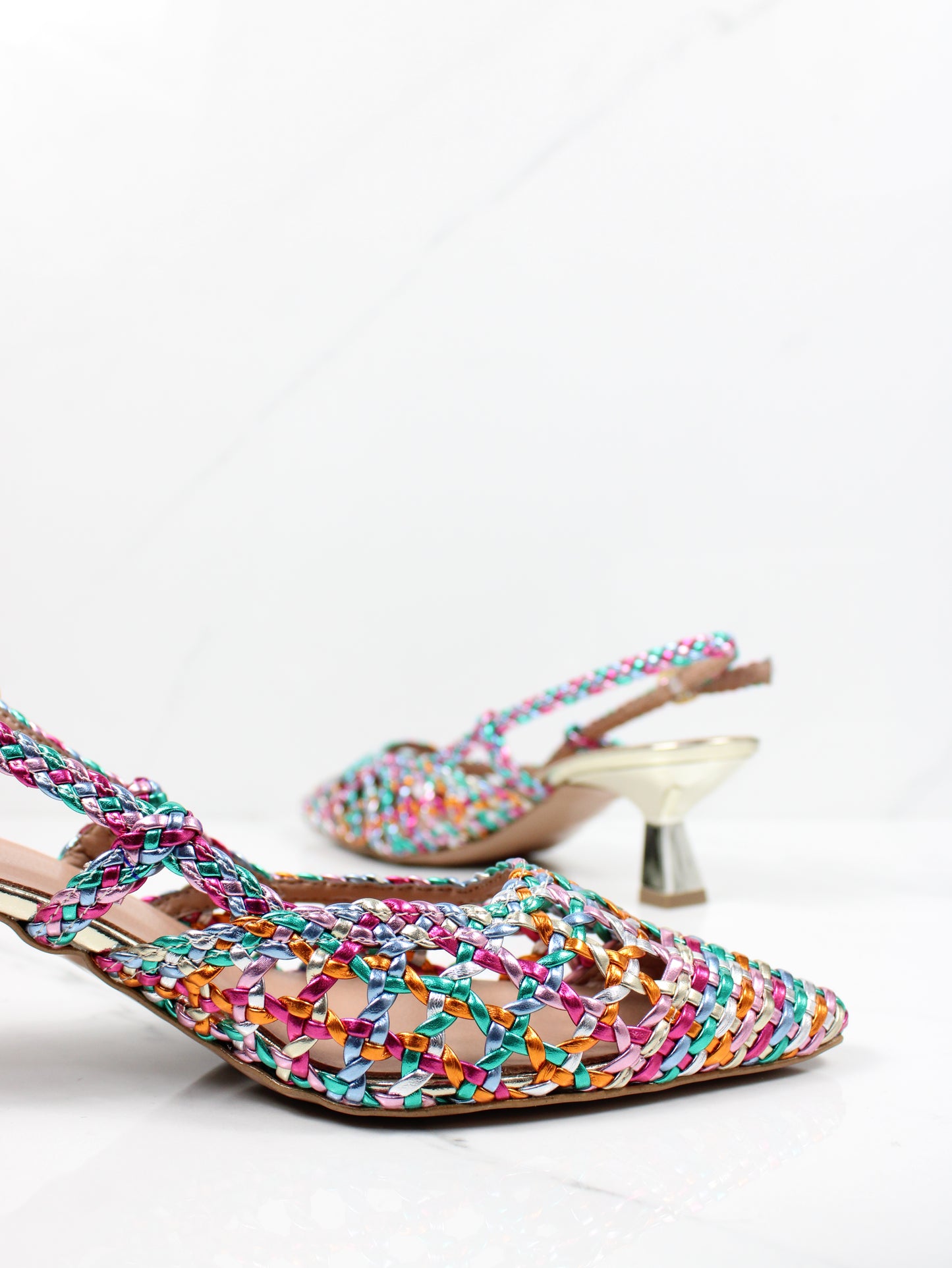 Décolleté intrecciata multicolor OVYE