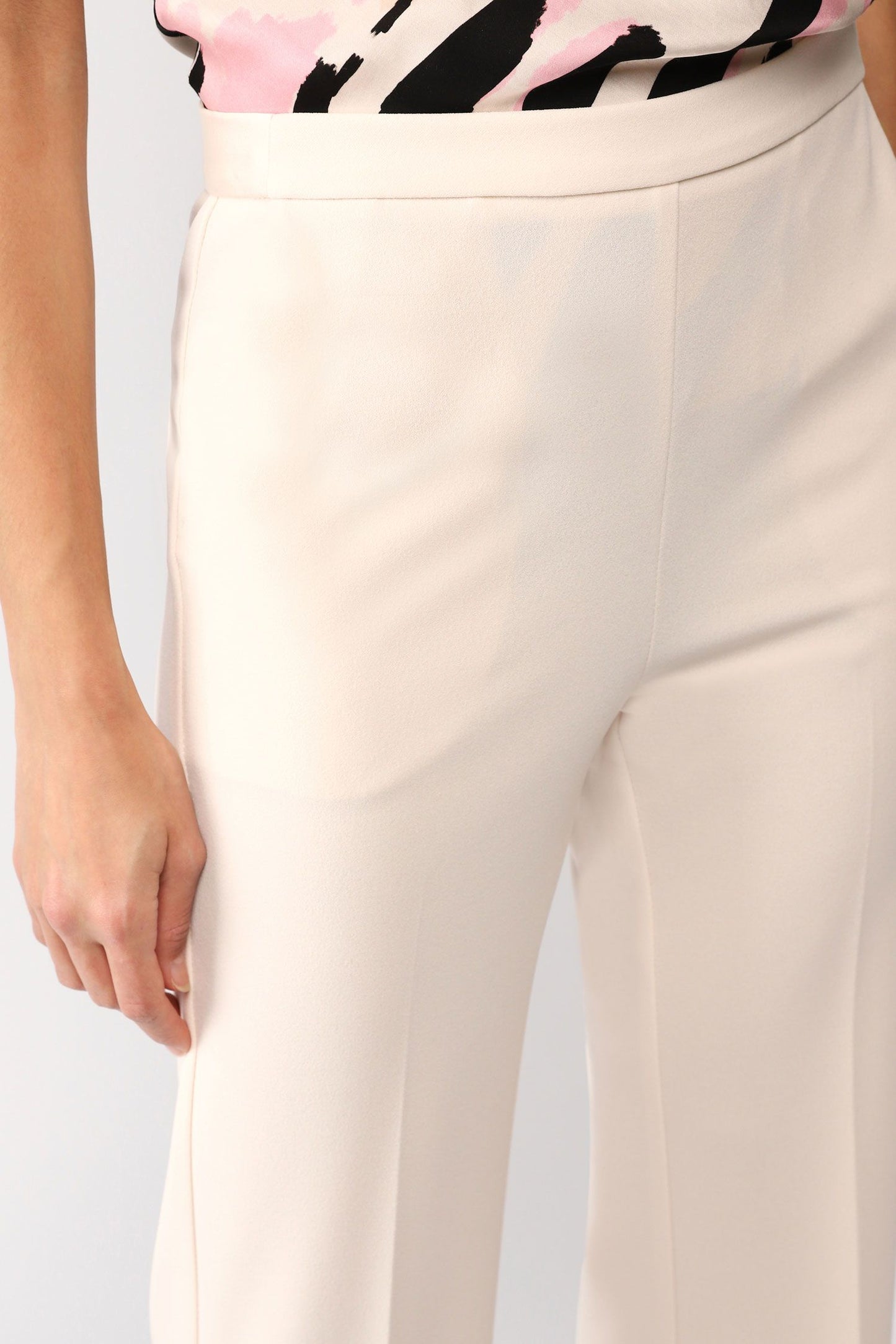 Pantaloni flare monocolour con tasche americane IMPERIAL