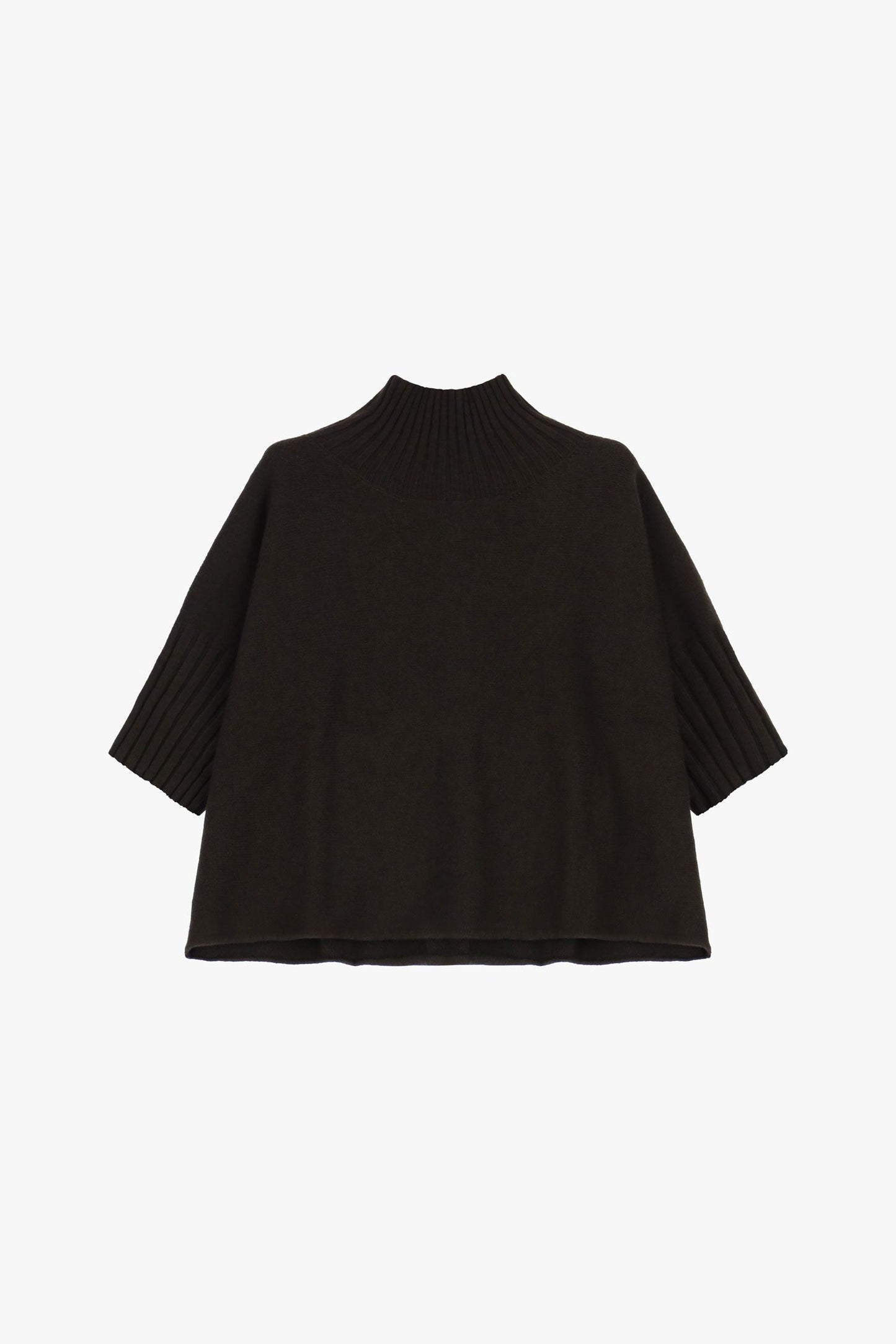 MAGLIA TURTLENECK MANICHE A MEZZO BRACCIO M3025859 MORO IMPERIAL.