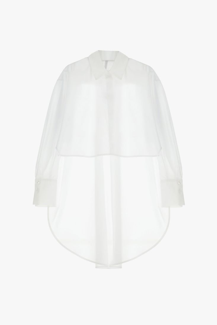 Camicia asimmetrica a maniche lunghe IMPERIAL.