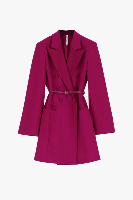 Mini abito a portafoglio con rever a lancia IMPERIAL