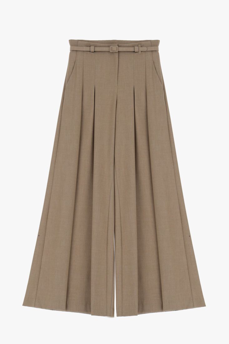 Pantaloni a palazzo con cintura IMPERIAL.