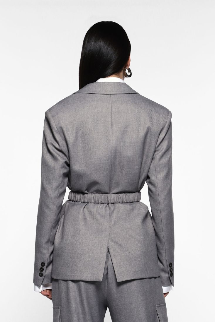 Blazer con cintura in vita e tasche IMPERIAL.