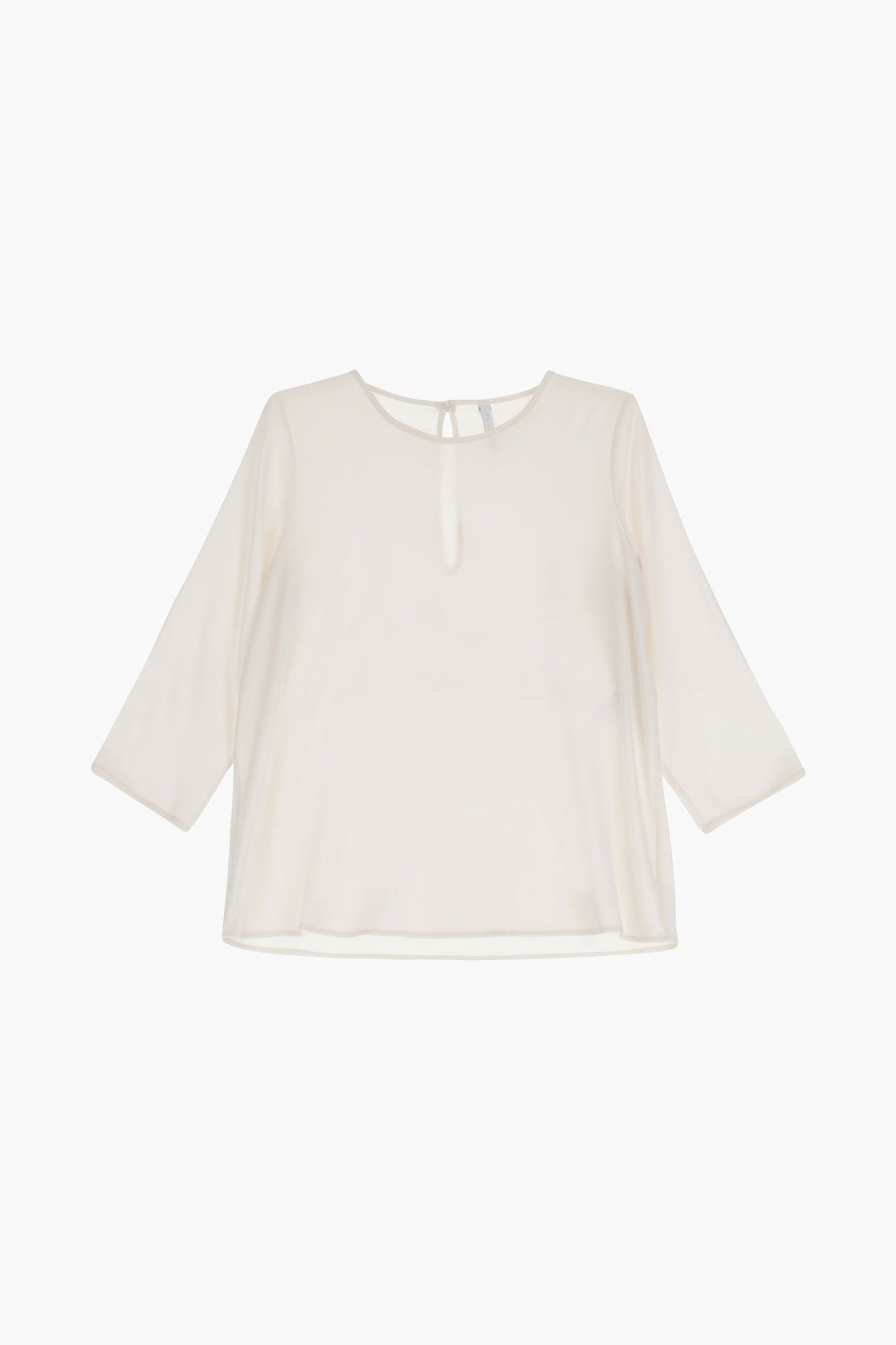 Camicia monocolour con scollo a goccia IMPERIAL.