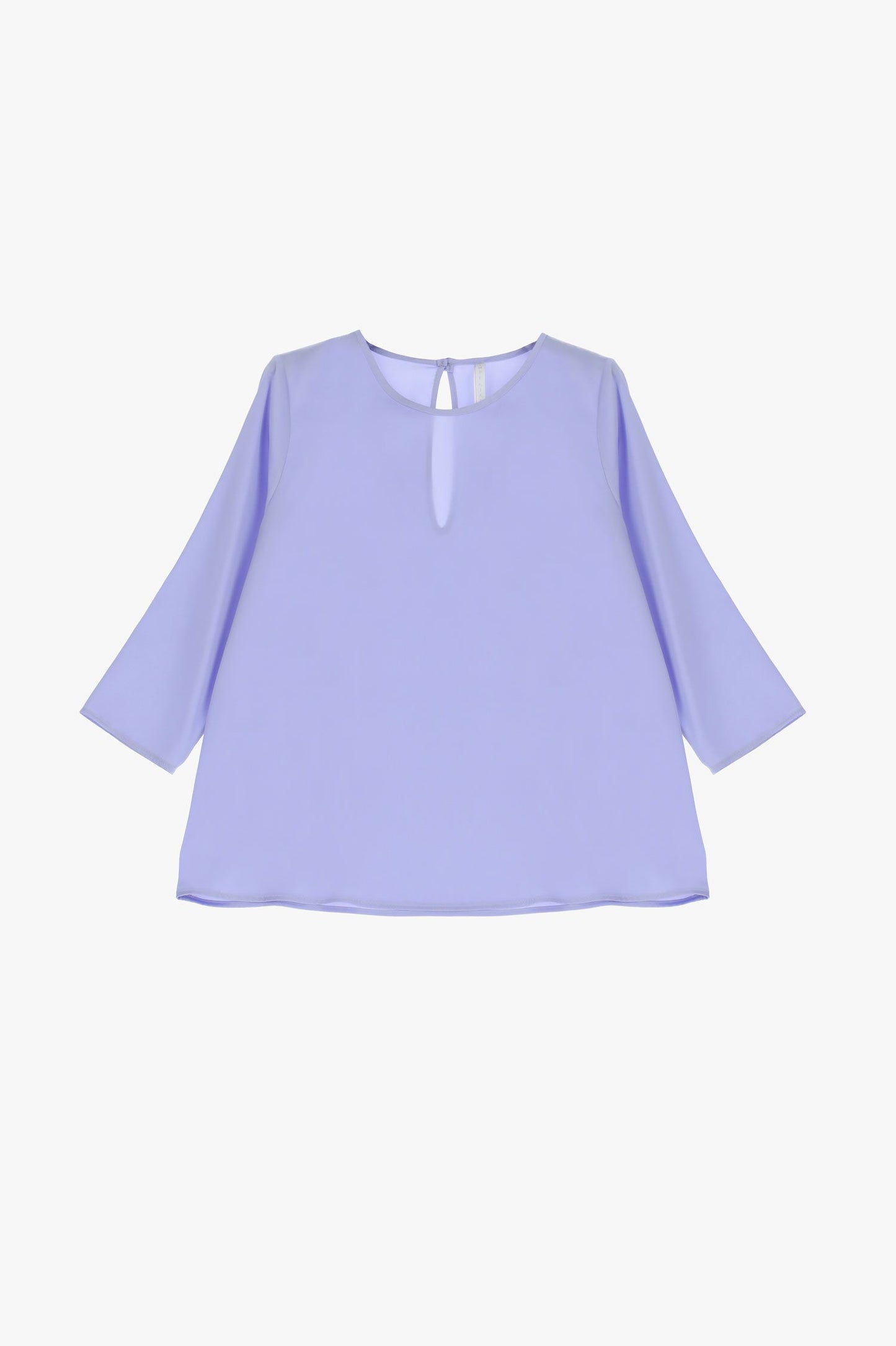 Camicia monocolour con scollo a goccia IMPERIAL.