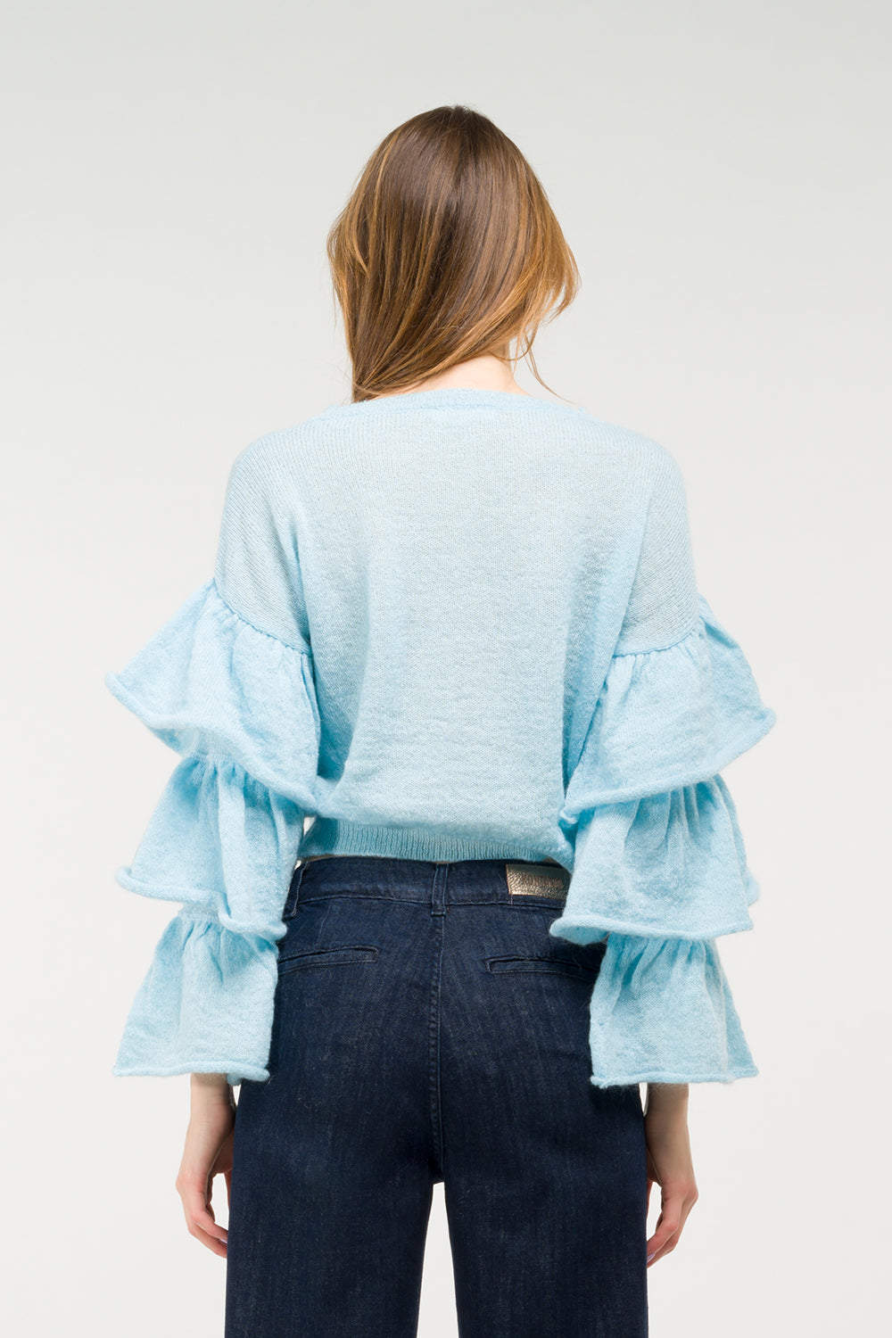 GIROCOLLO MANICHE ROUCHES KONTATTO