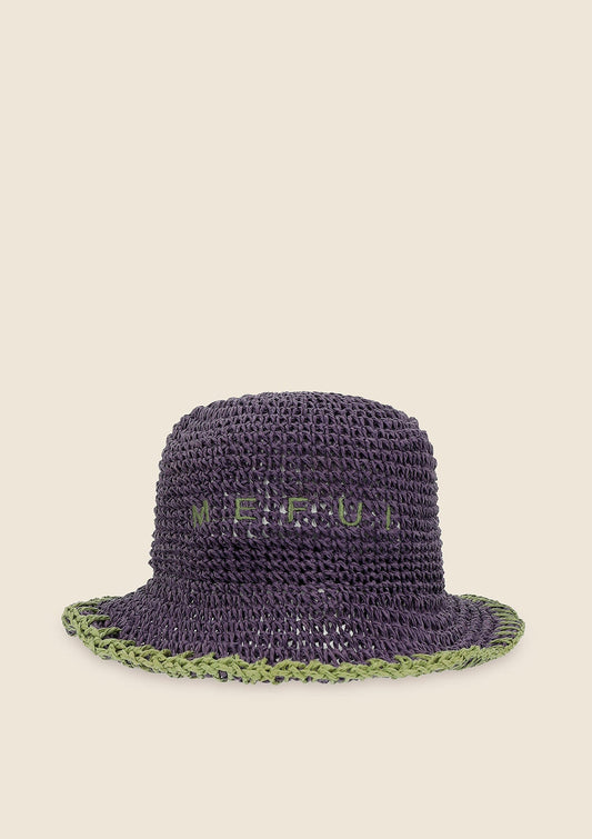 Cappello con logo Me Fui Viola A025-PR