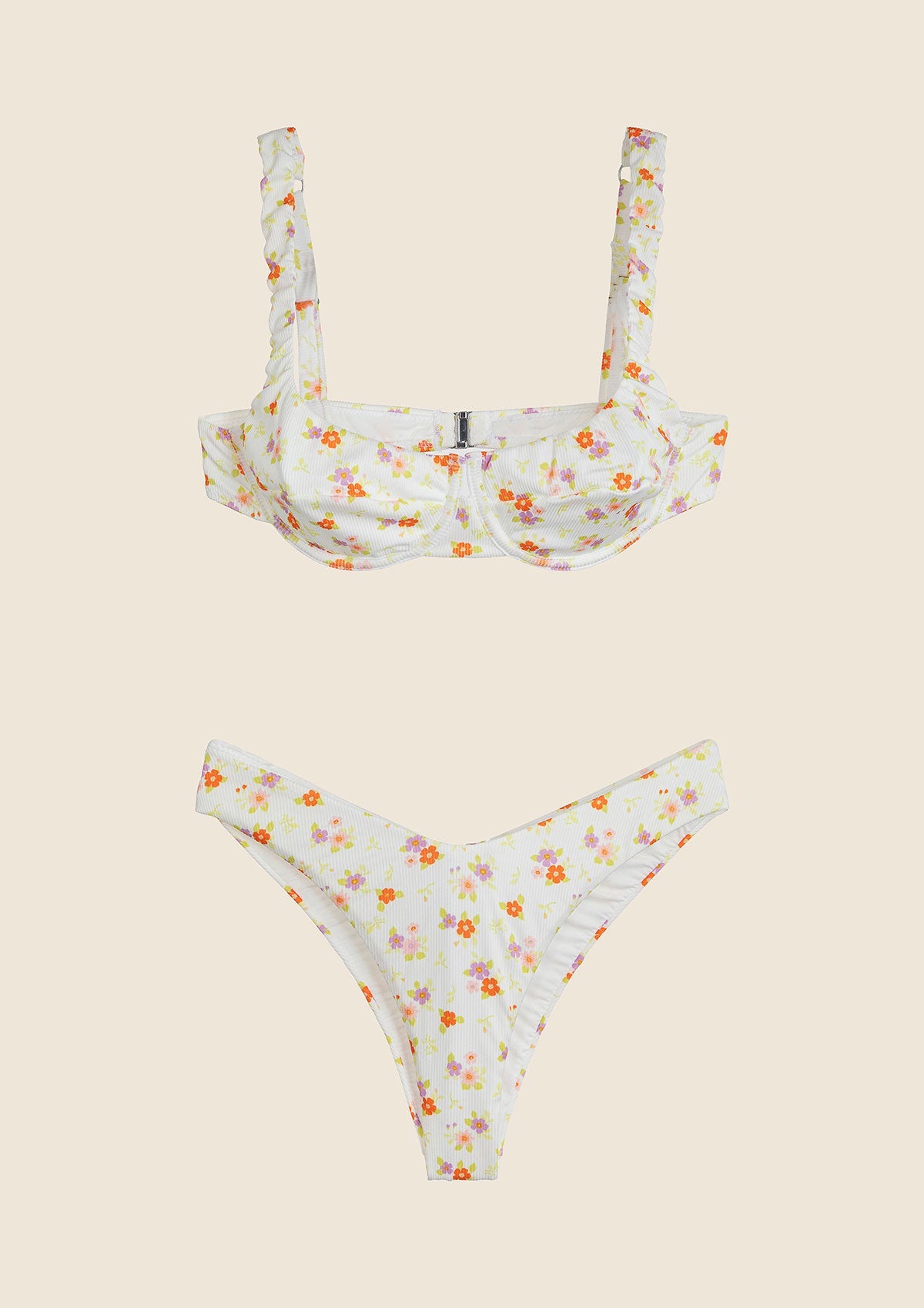 Bikini Donna Me fui Reggiseno con Ferretto e Slip Americano Fisso 0201-X08