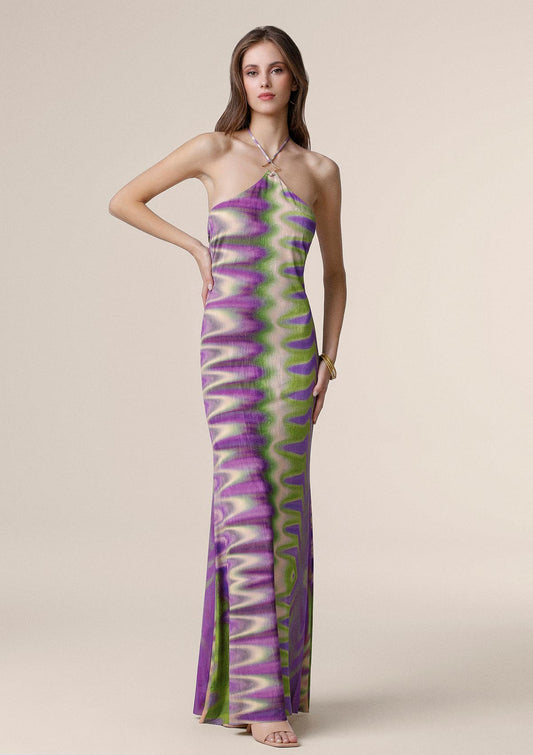 ME FUI Vestito Lungo Donna Me fui Fantasia 0406-X21