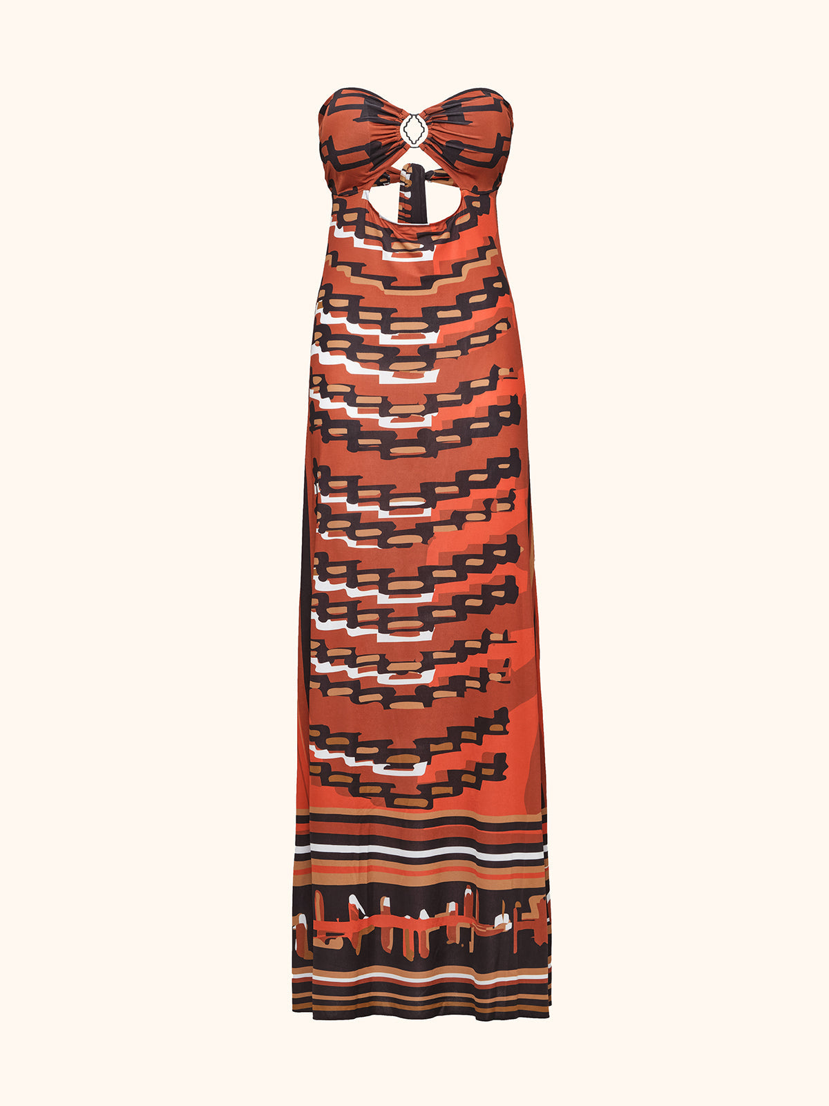 Vestito Lungo Donna Me Fui Fantasia SW0418-X21