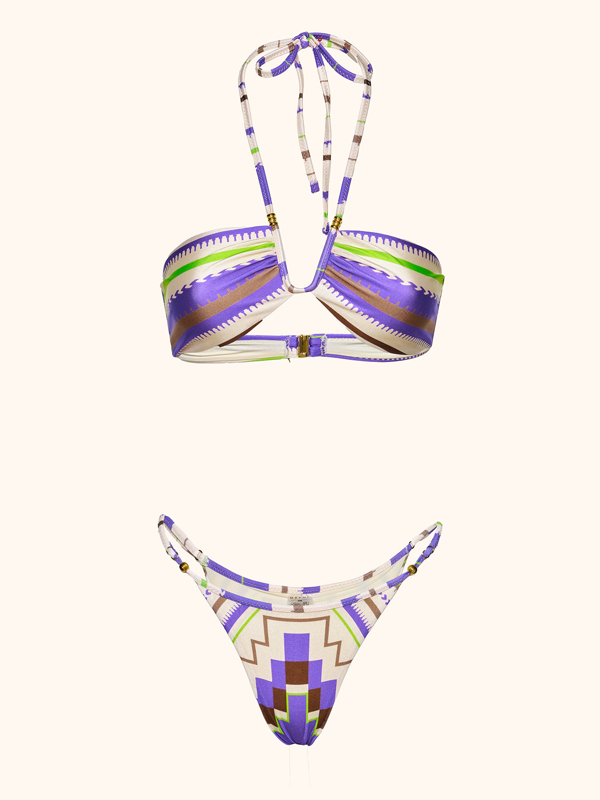 Bikini Donna Me fui Fascia con Slip regolabile Fantasia SW0511-X35