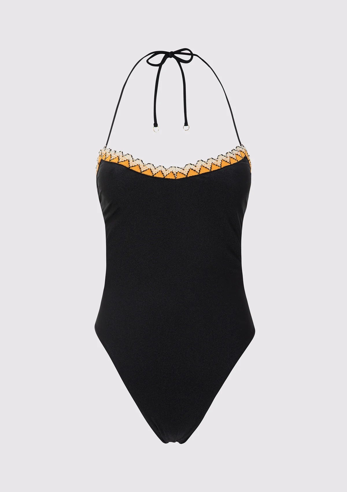 MONOKINI NERO ME FUI MF24-0632BK GUARDA PAMPA