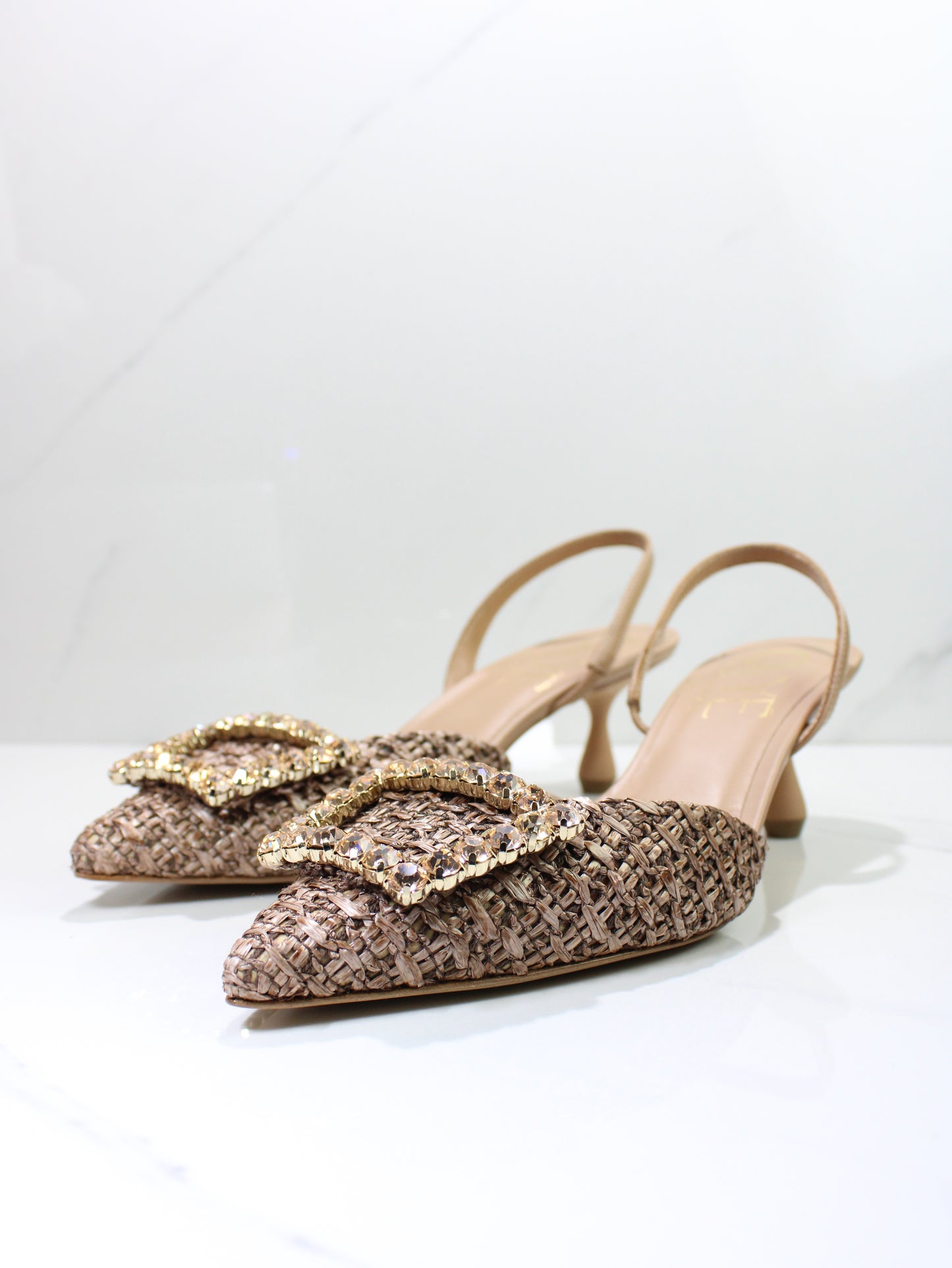 Slingback In Raffia GIOIELLO OVYE