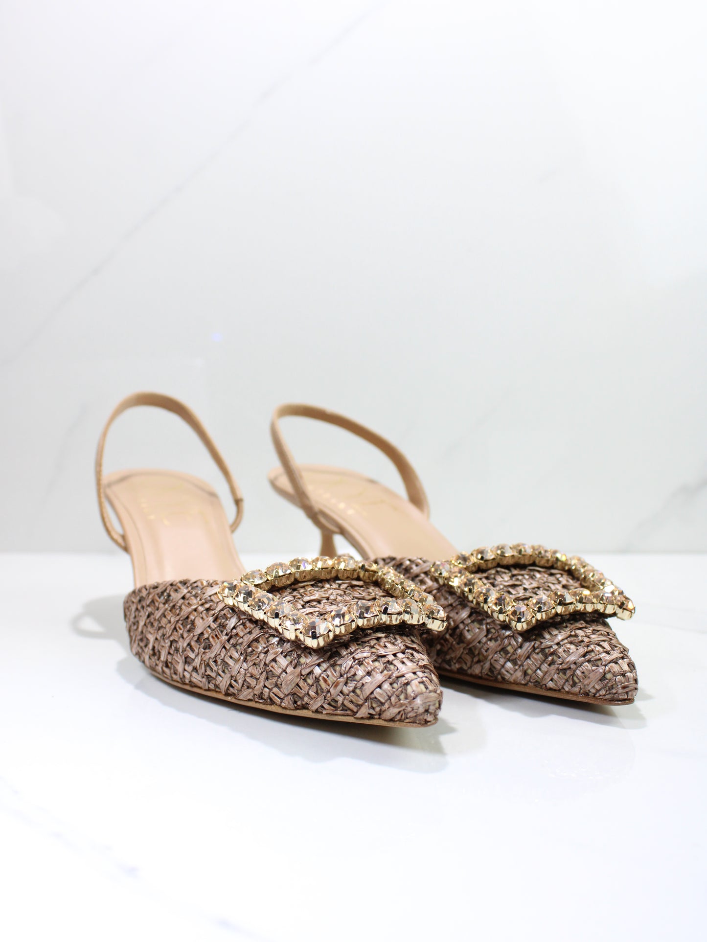 Slingback In Raffia GIOIELLO OVYE