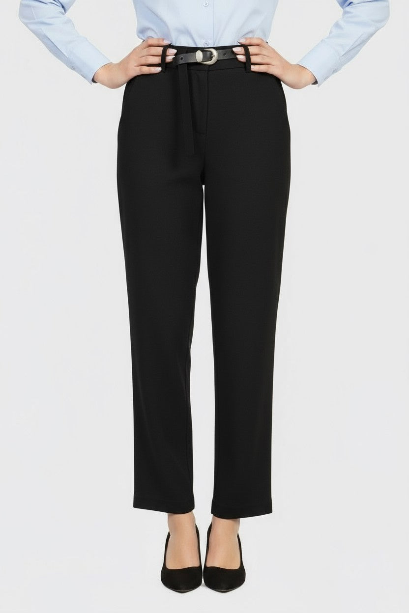 PANTALONE 26P1202 NERO TENSIONE IN.