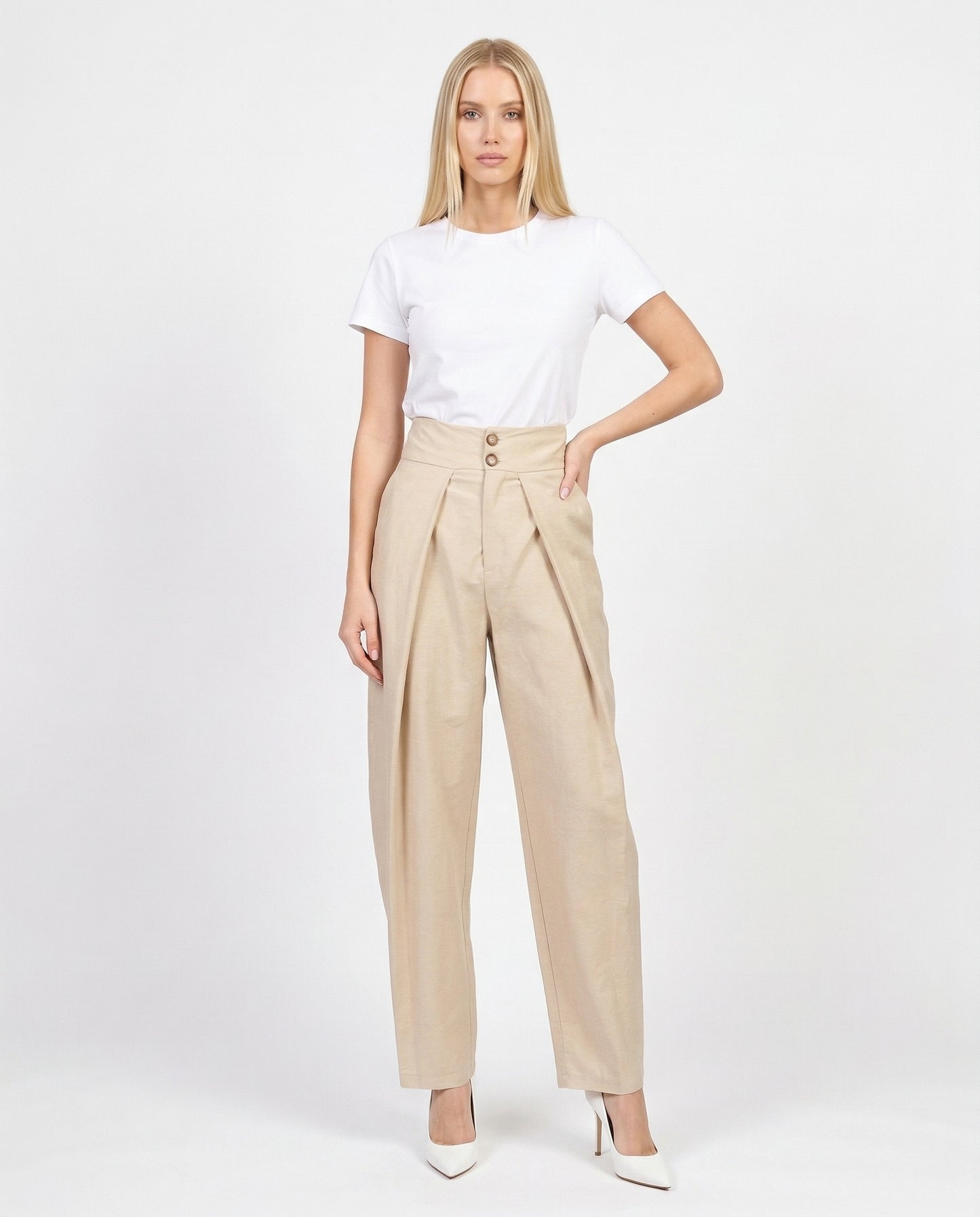 PANTALONE S26P649 BURRO TENSIONE IN.