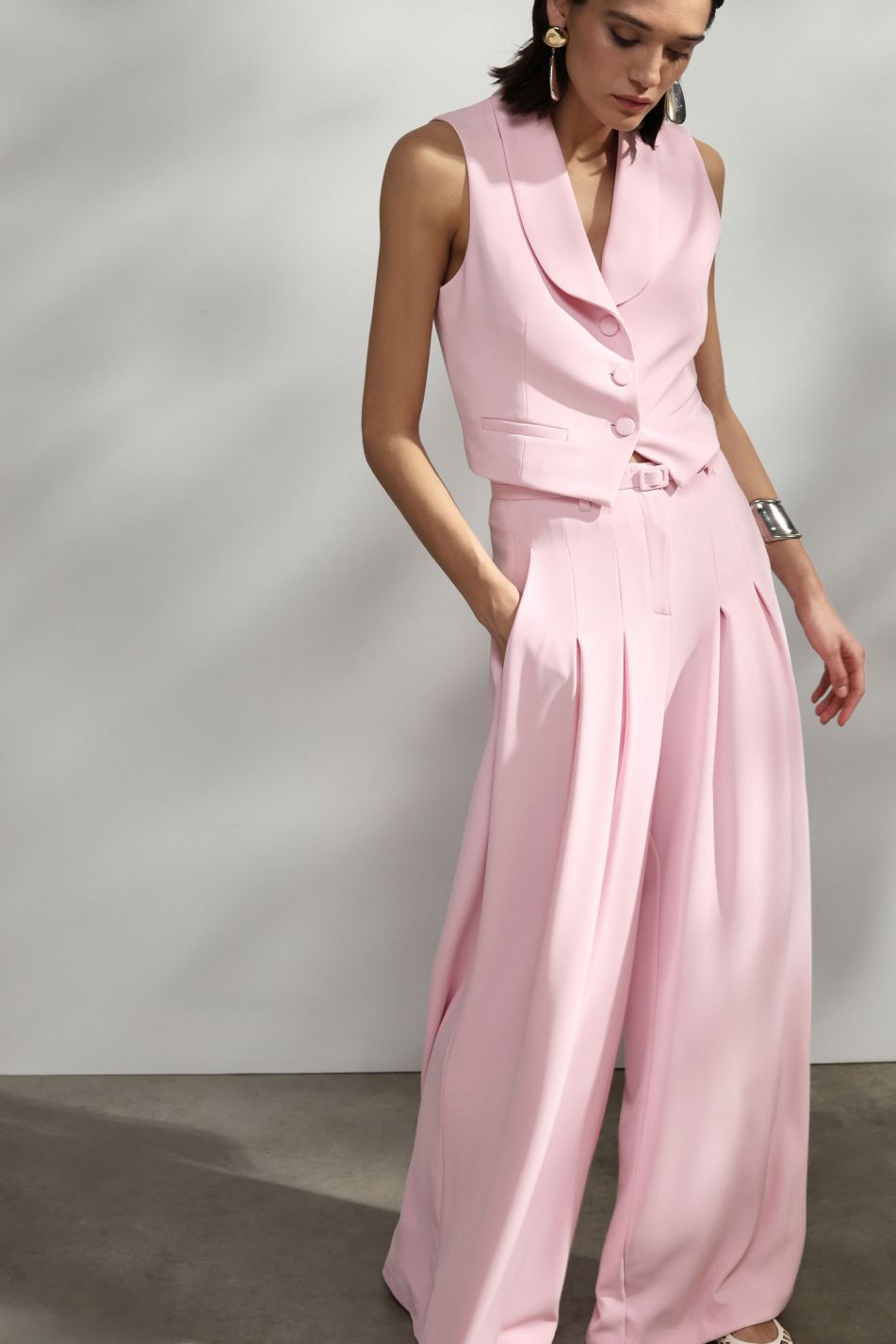 PANTALONI P3ZQJHX ROSA CONFETTO IMPERIAL.