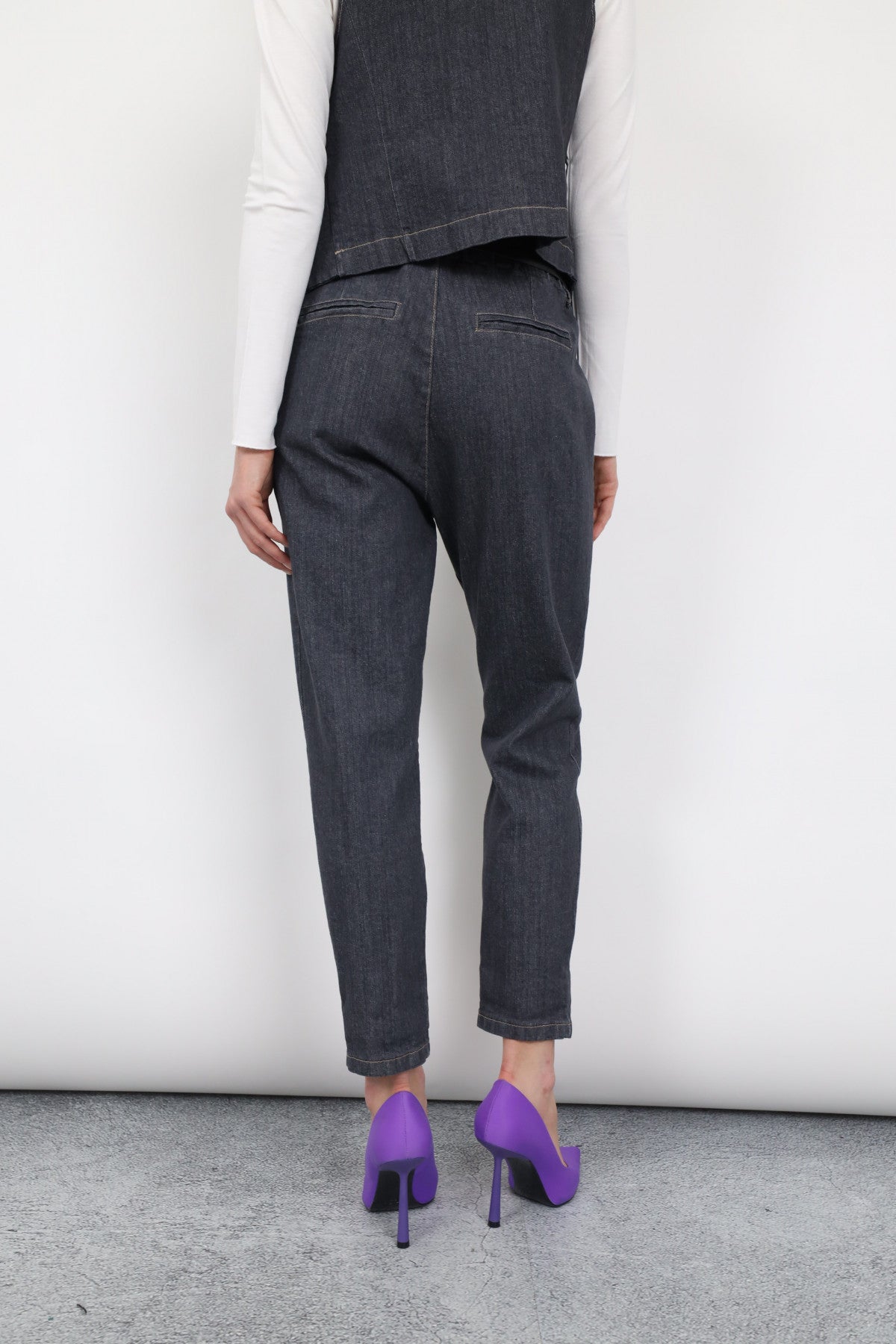 JEANS CAVALLO BASSO SUSY MIX GRIGIO