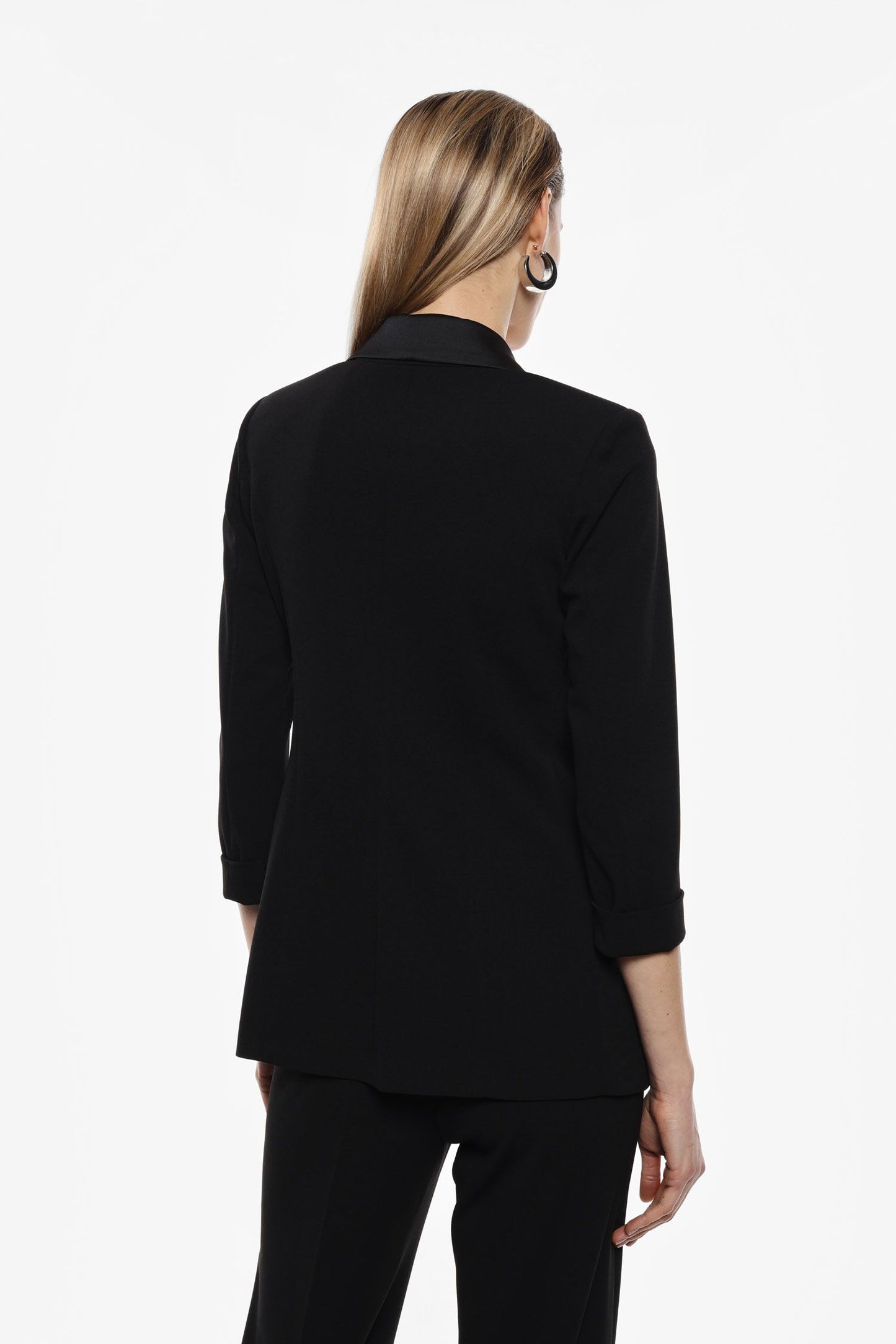 TAILLEUR GIACCA DOPPIOPETTO CON REVER A LANCIA NERO IMPERIAL