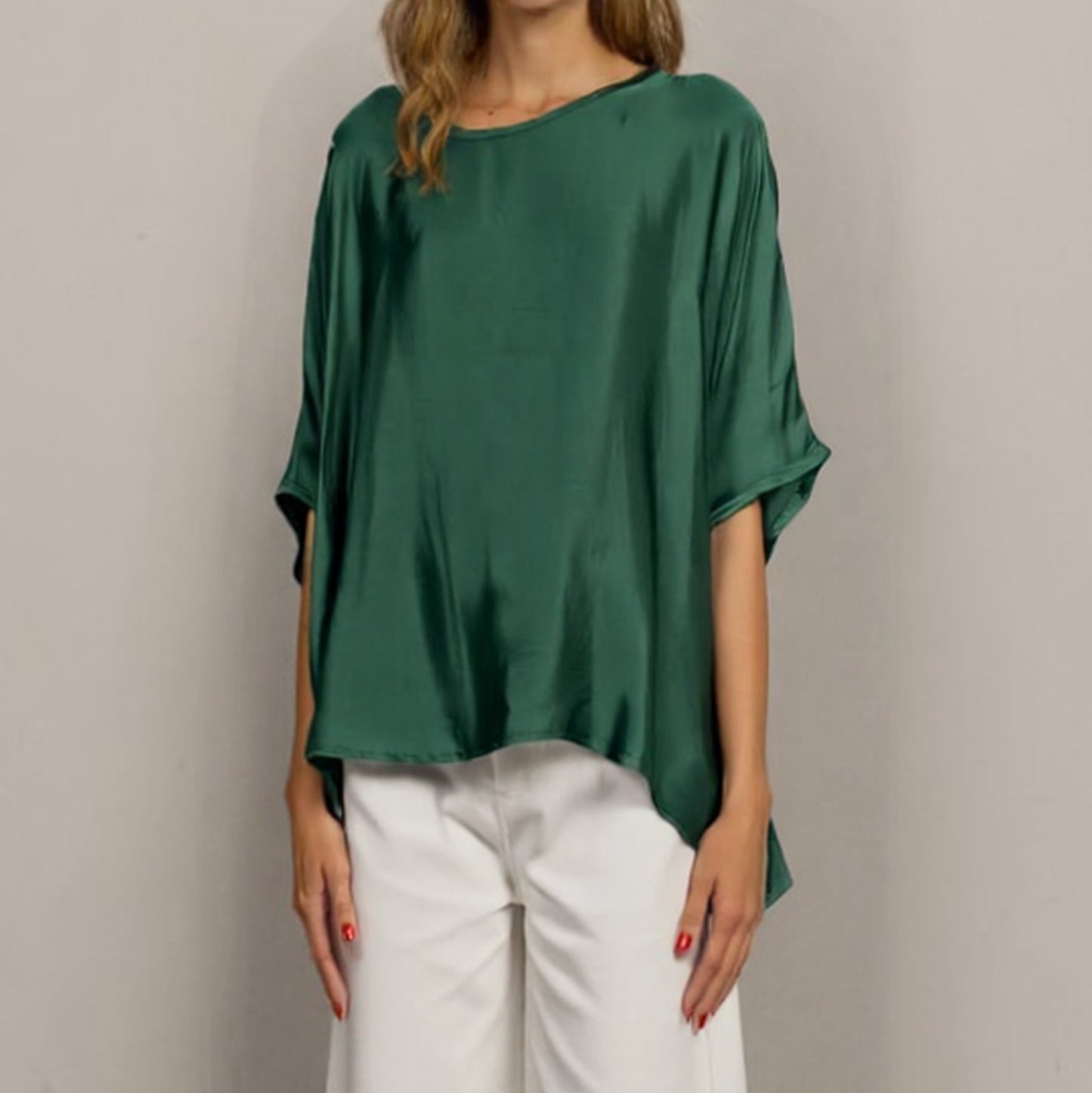 BLUSA FB736B05QPE25 VERDE D TENSIONE IN.