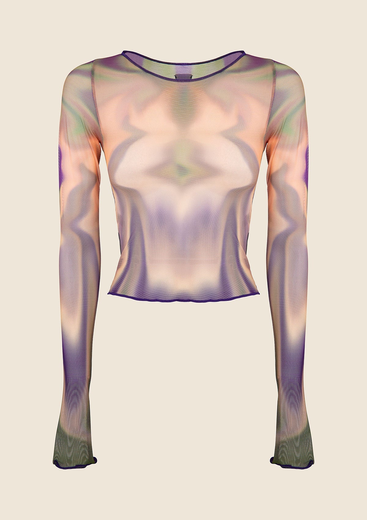 Top Manica Lunga Donna Me fui Fantasia 0427-X21