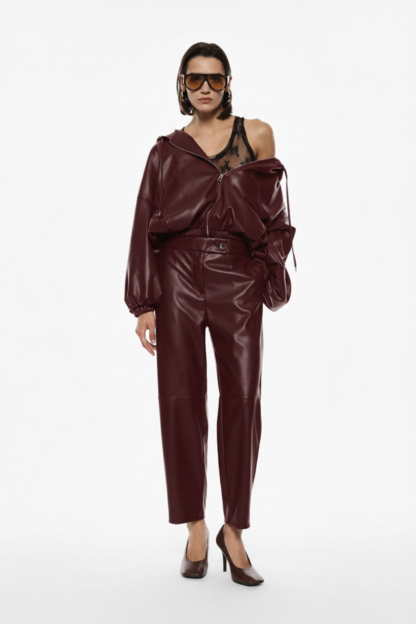 PANTALONI P6D5KGJ BORDEAUX IMPERIAL.