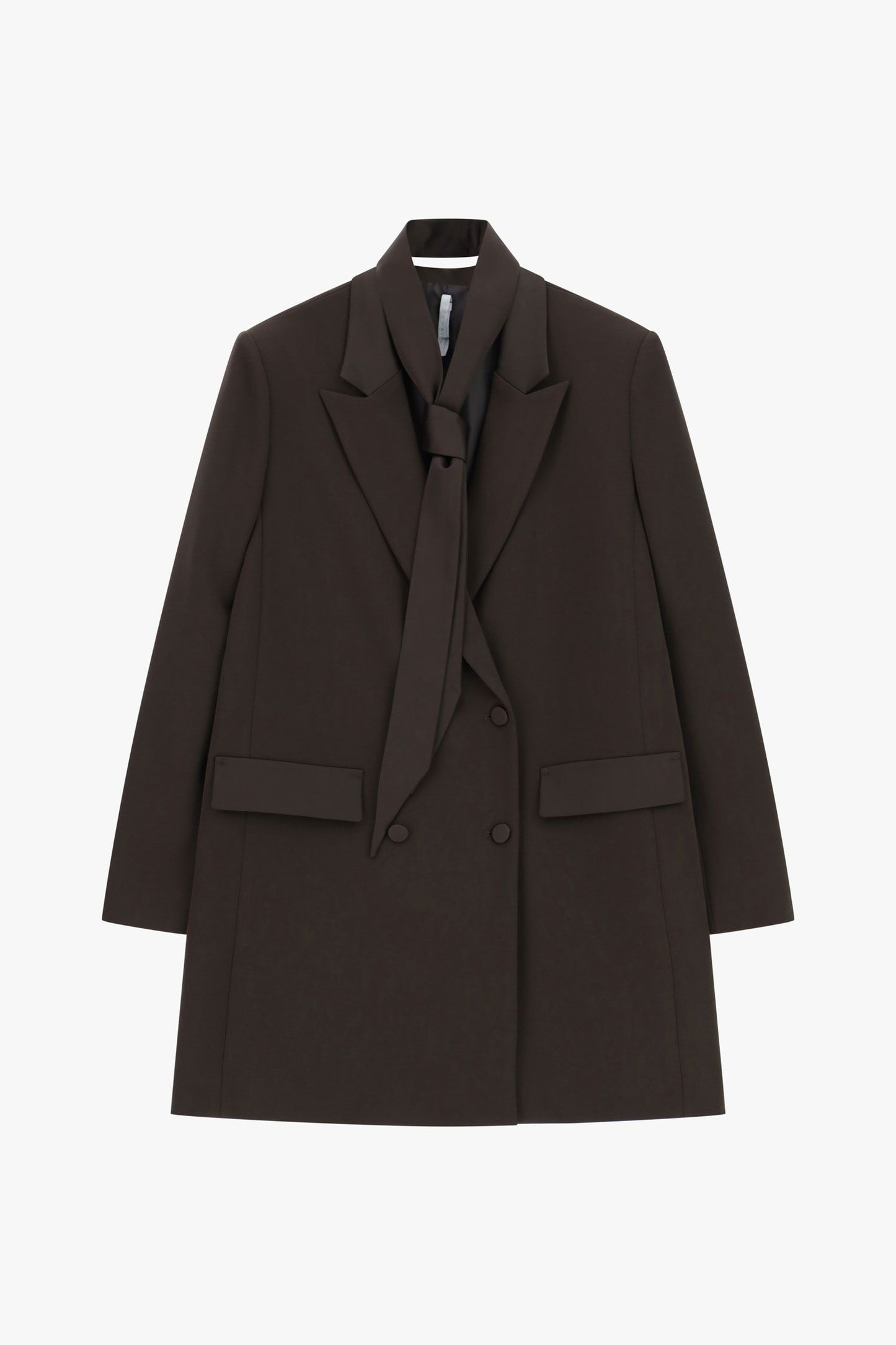 ABITO CORTO DOPPIOPETTO CON COLLO CLASSICO AFWJKAW MORO IMPERIAL.