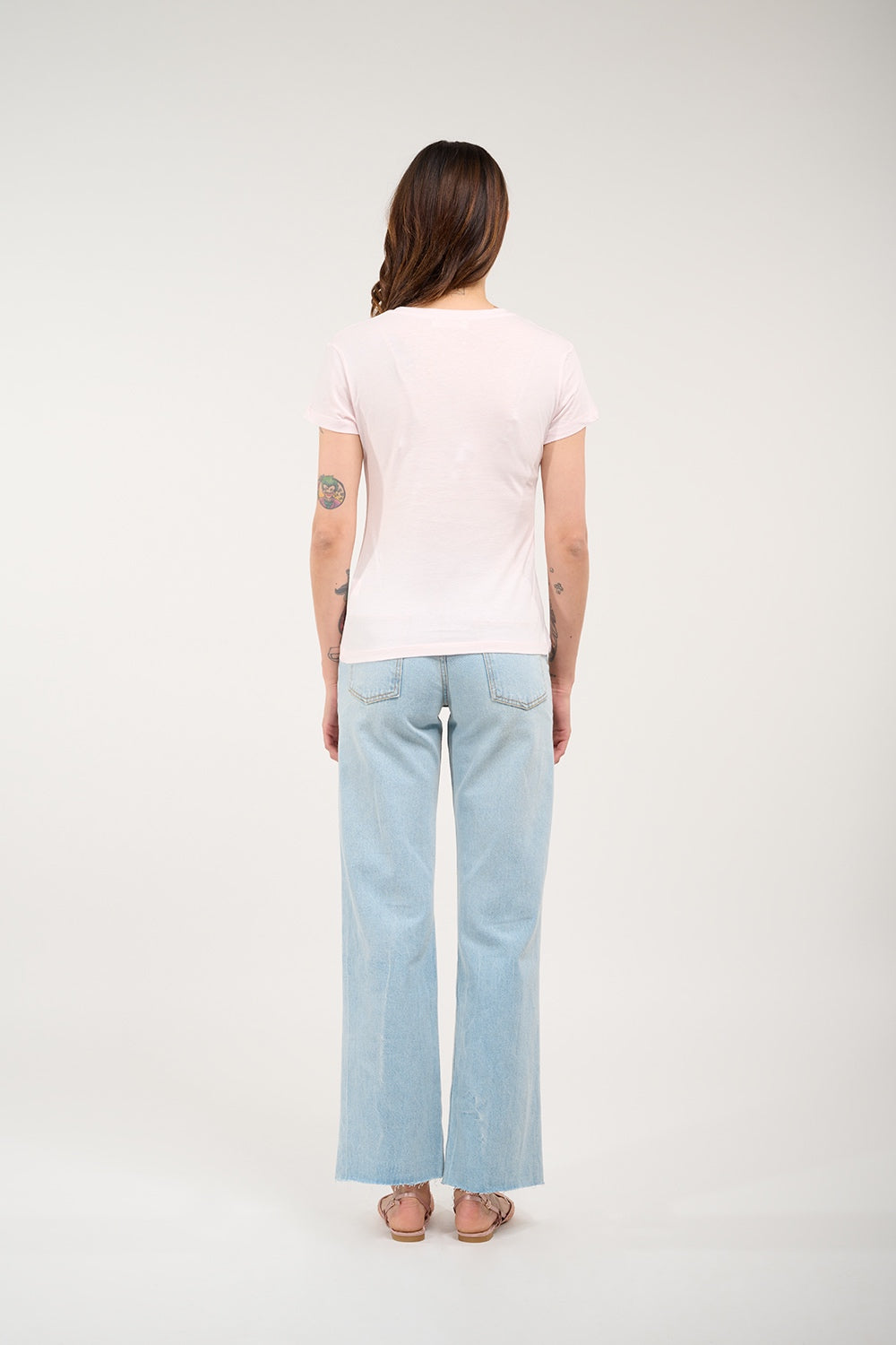 JEANS WIDE LEG VITA BASSA KONTATTO