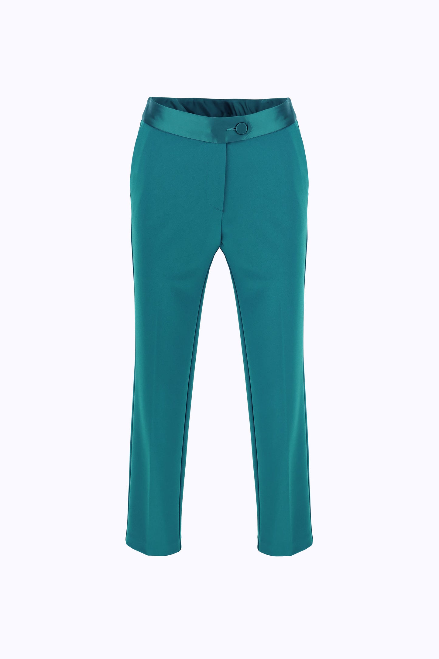 PANTALONI SLIM-FIT CROPPED CON PIEGA STIRATA IMPERIAL