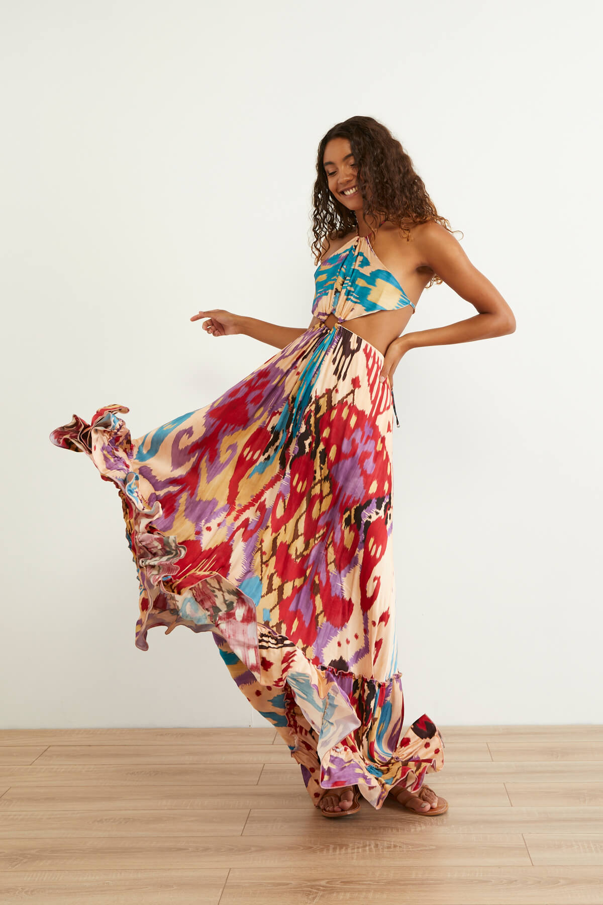 SOUVENIR Abito multicolor cut out