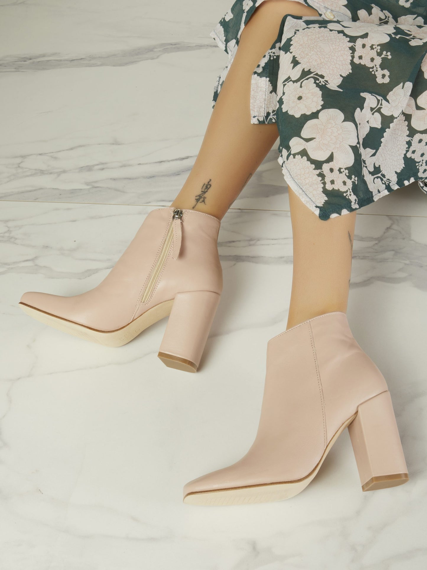 STIVALETTO IN PELLE OVYE
