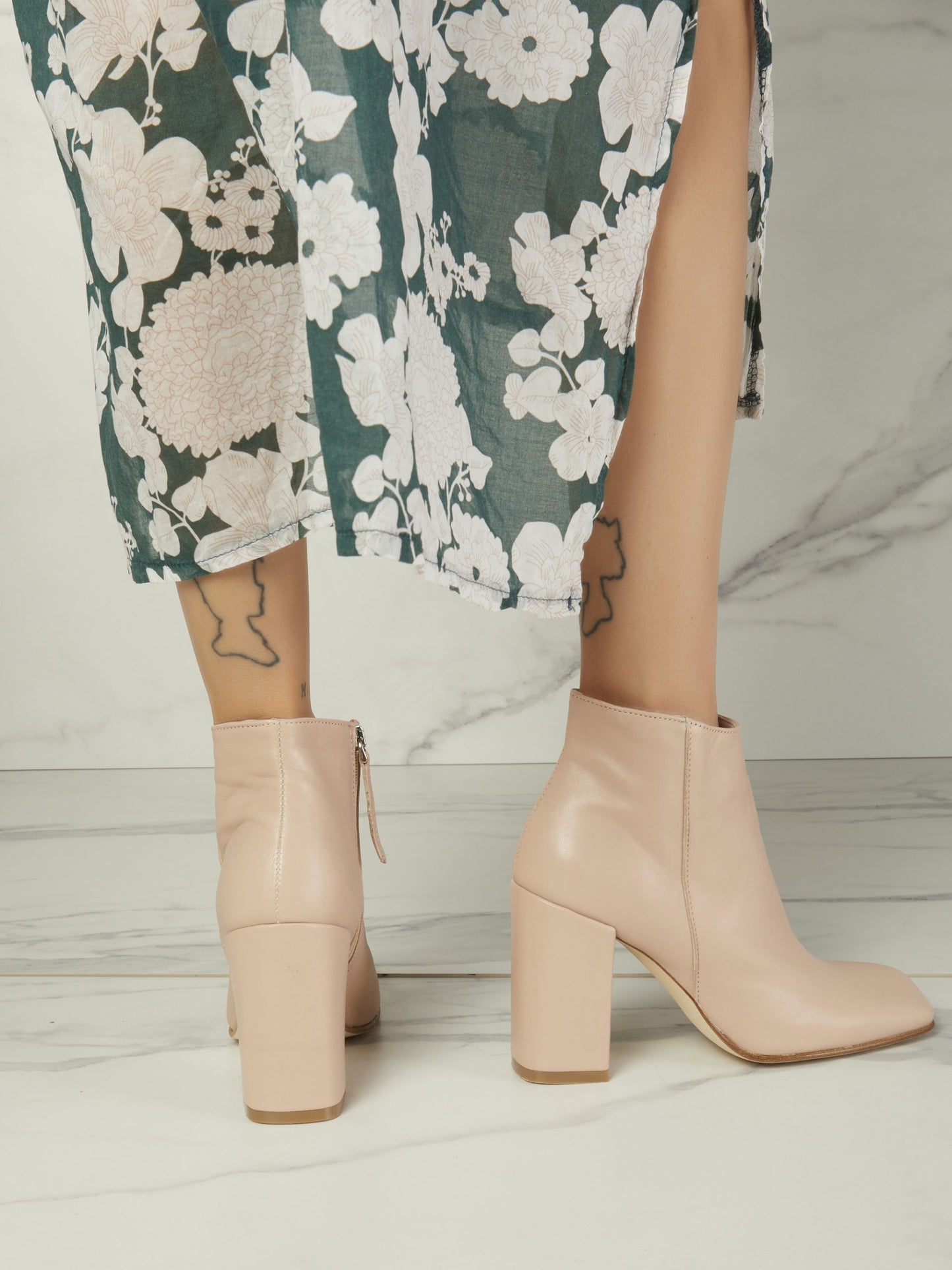 STIVALETTO IN PELLE OVYE