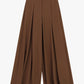 PANTALONI PALAZZO A VITA ALTA PEZ3LHXC CACAO IMPERIAL.