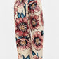 PANTALONI P9I3LYQ BEIGE/ROSA IMPERIAL.