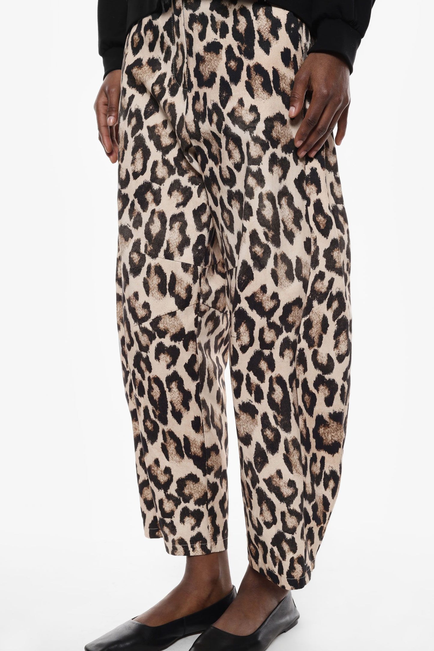PANTALONI P5T5JBW BEIGE/NERO IMPERIAL.